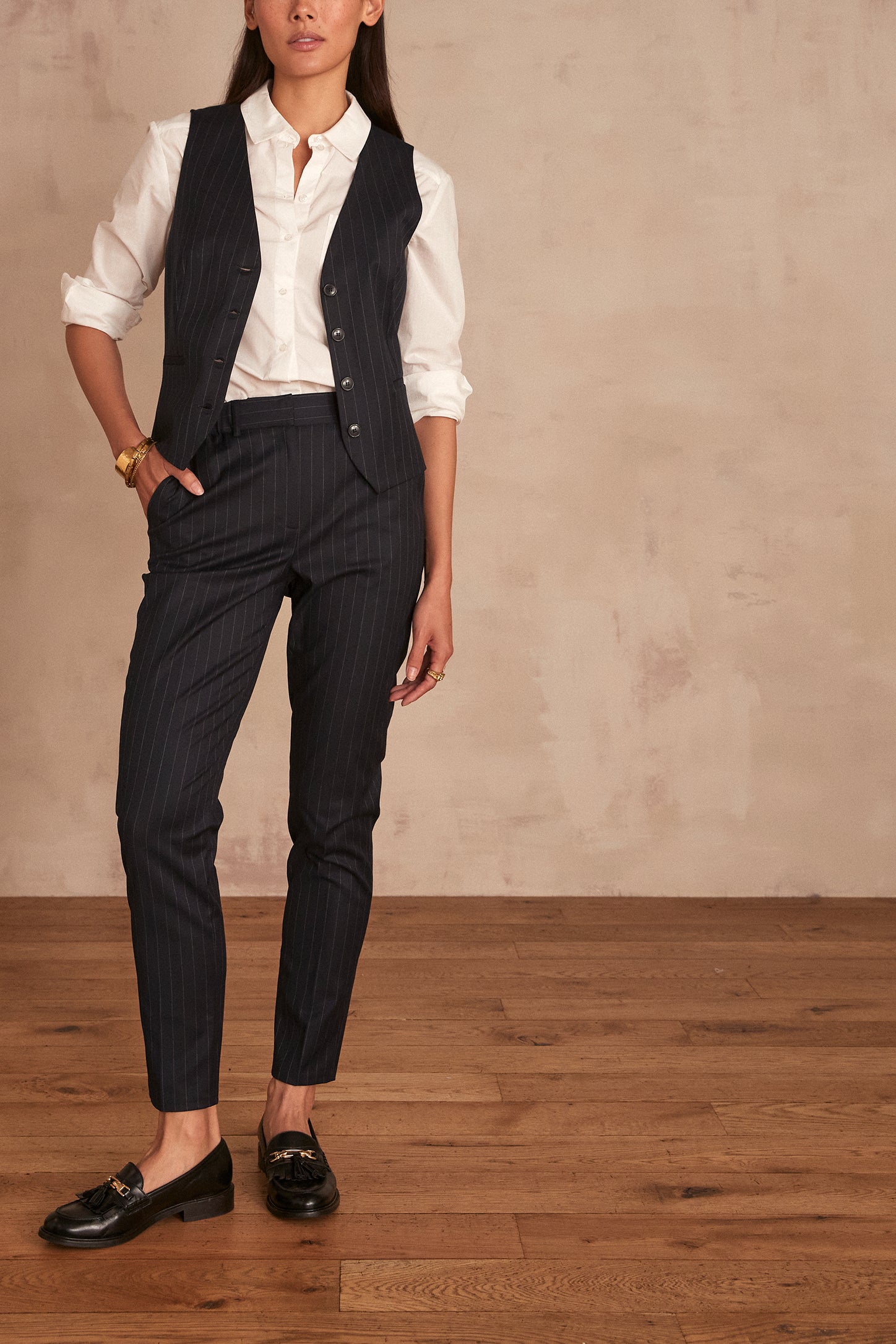 Pantalon carotte SABIL Faume - seconde main