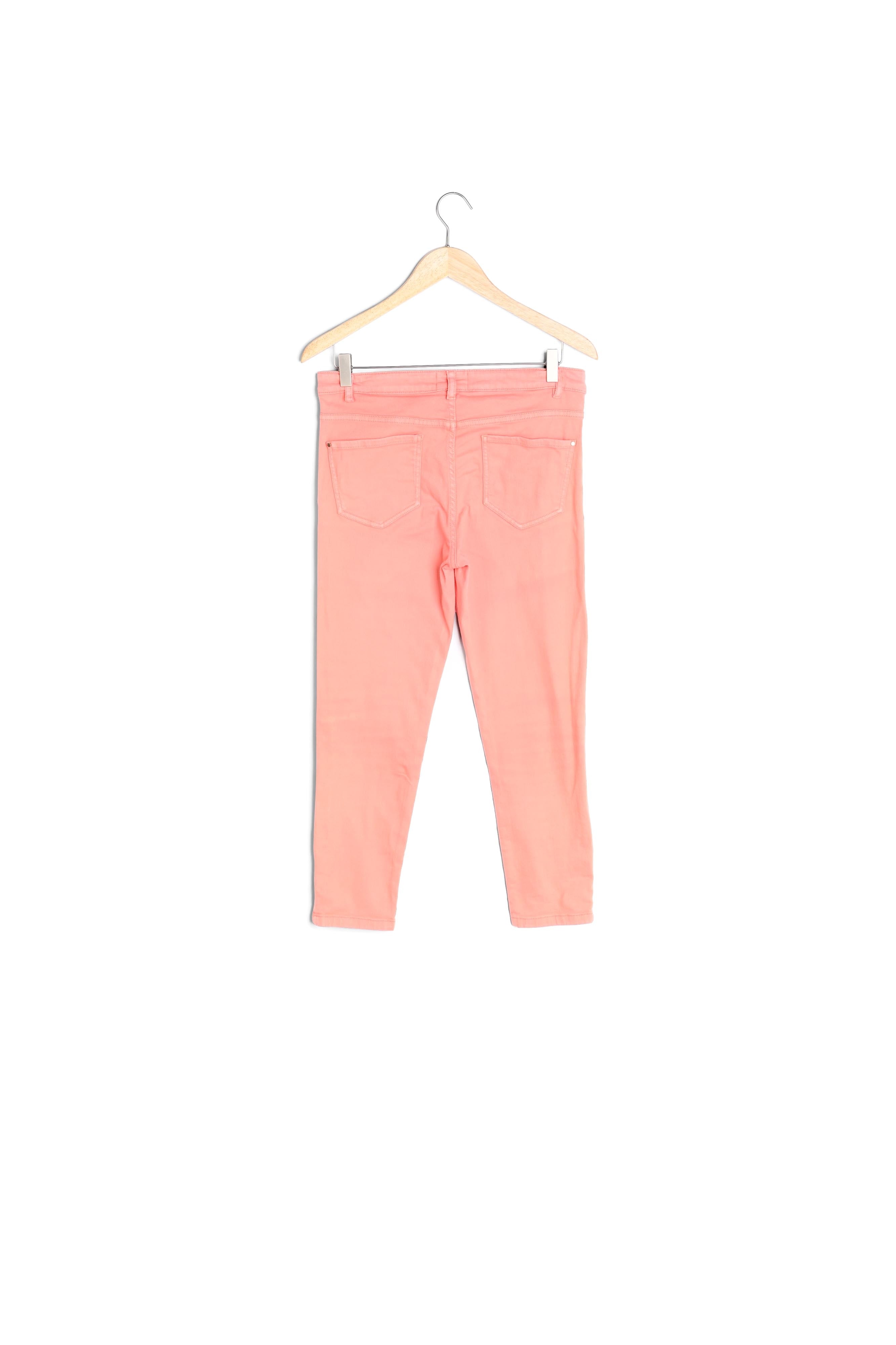 Slim en coton biologique zippé corail Cassandra Faume - seconde main