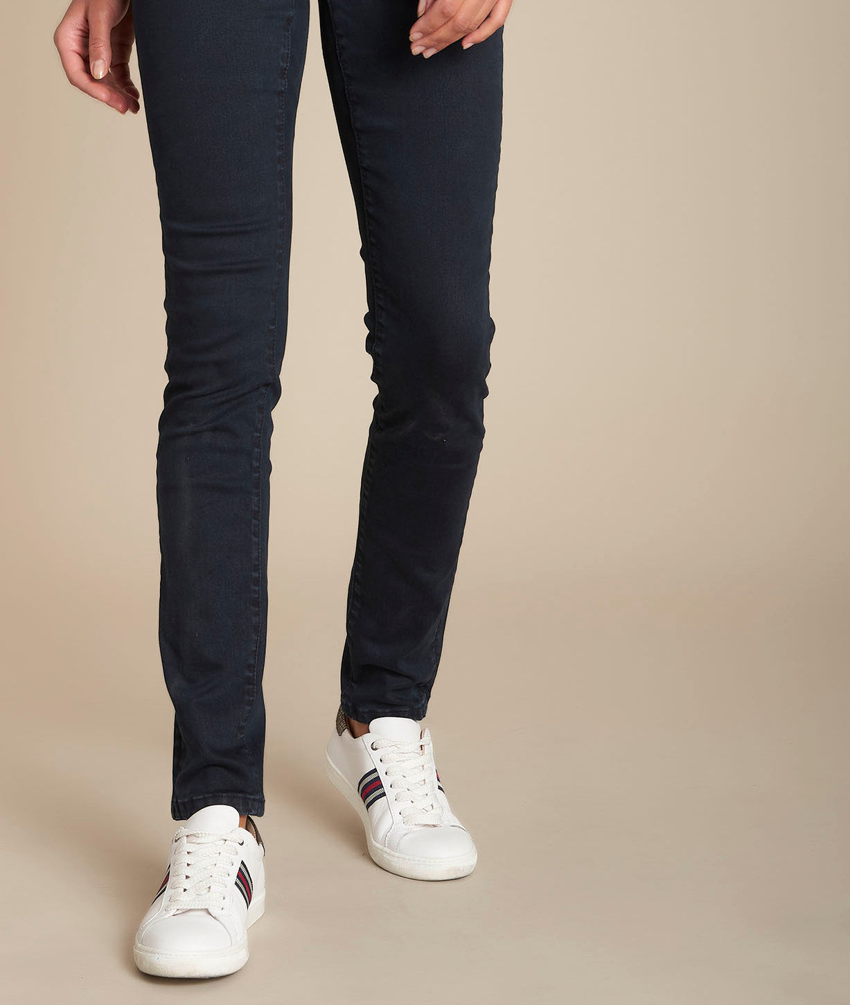 Le Vertigineux sculpt jean blue black Sabrina Faume - seconde main