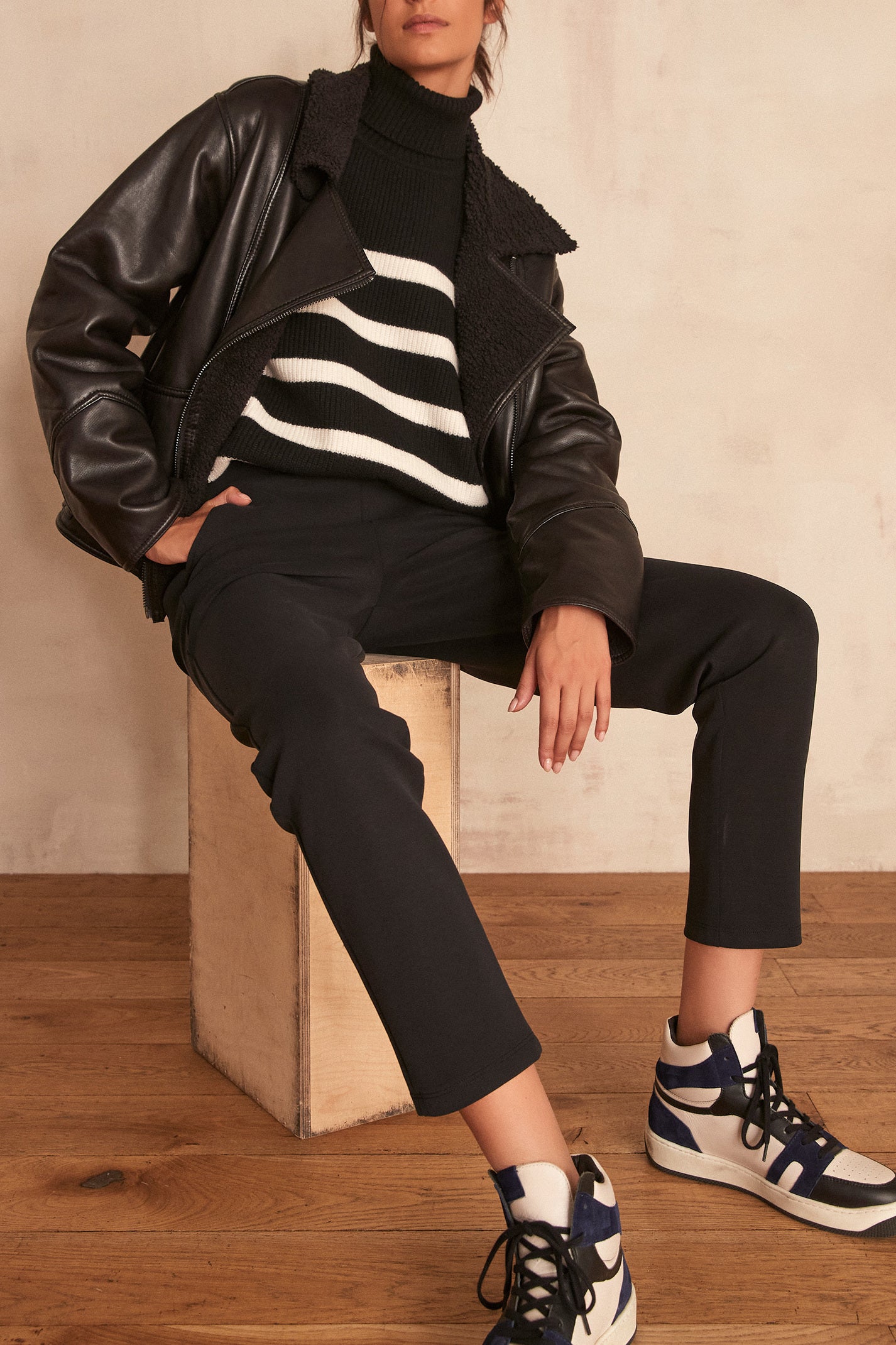 Pull en laine Alvin Faume - seconde main