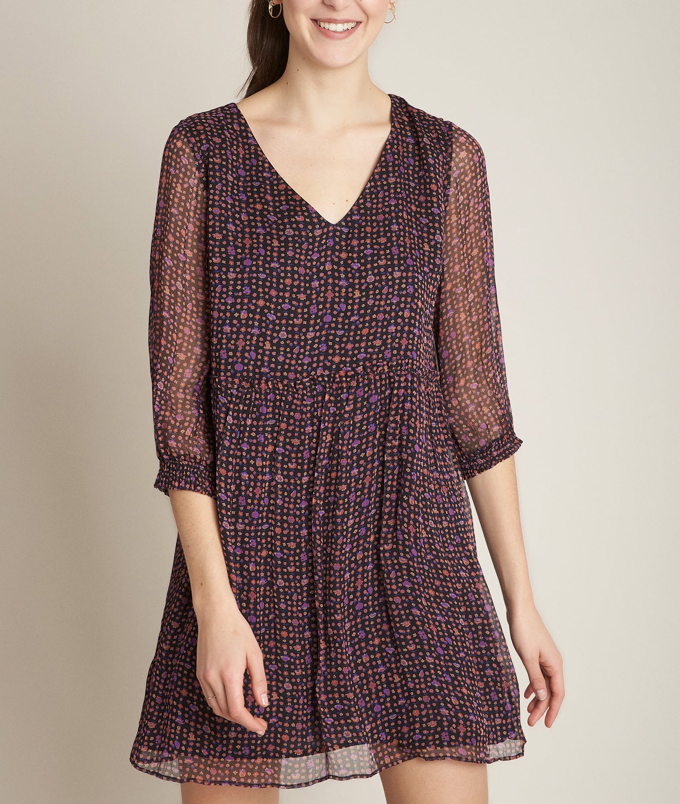 Robe imprimée Clarisse Faume - seconde main