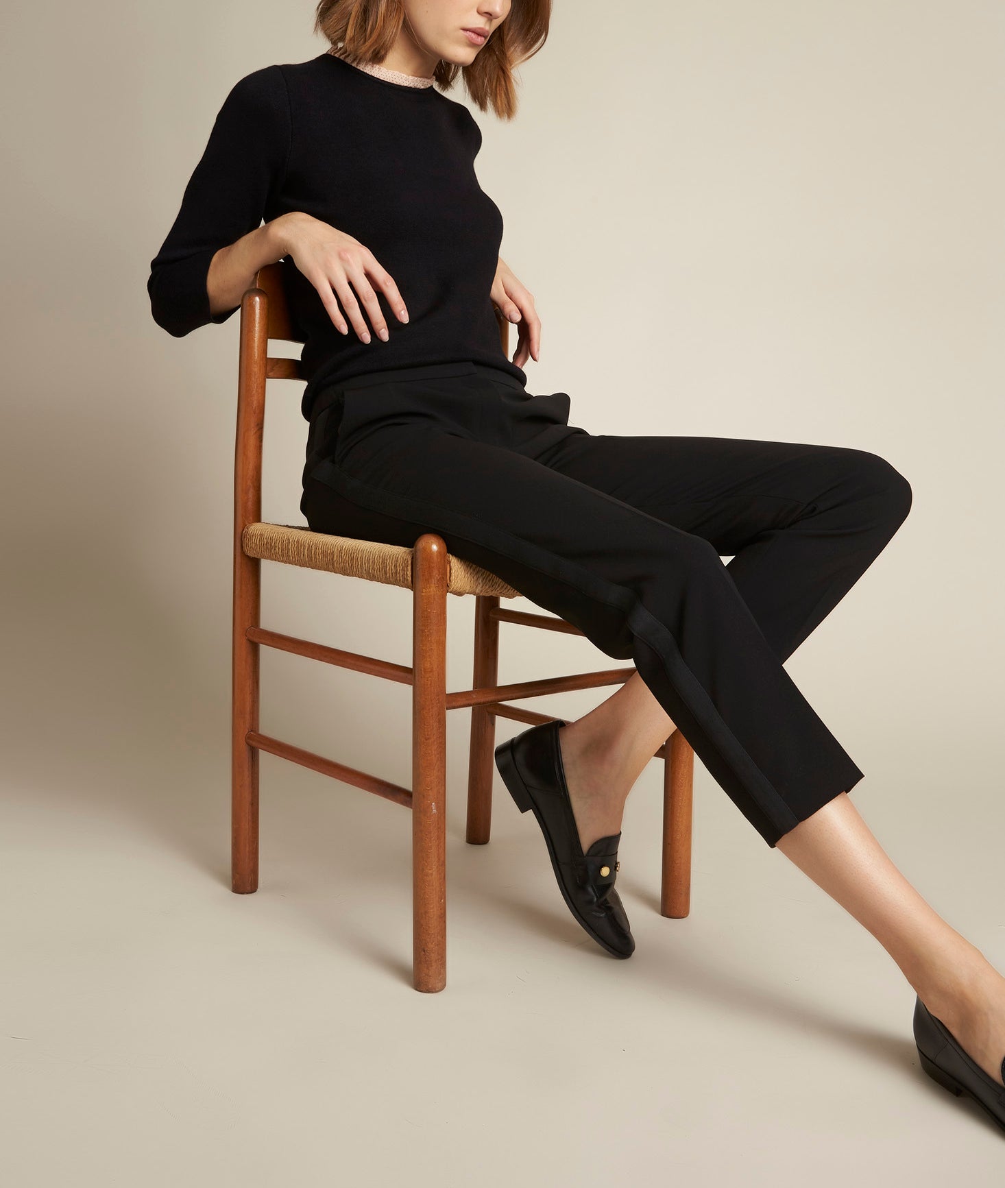 Pull ottoman col fantaisie declic Faume - seconde main