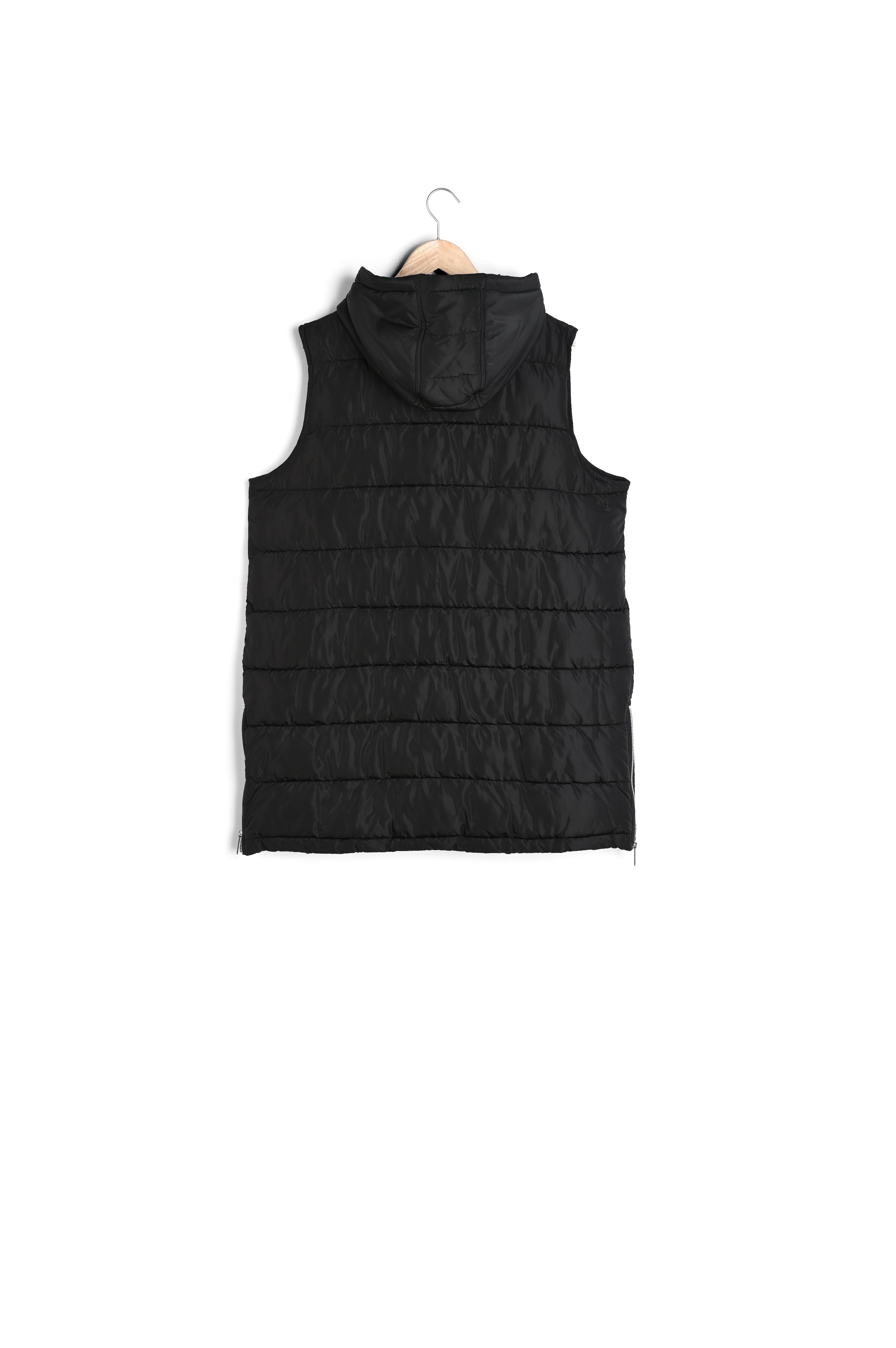 Doudoune sans manches longue noire Melrose Faume - seconde main