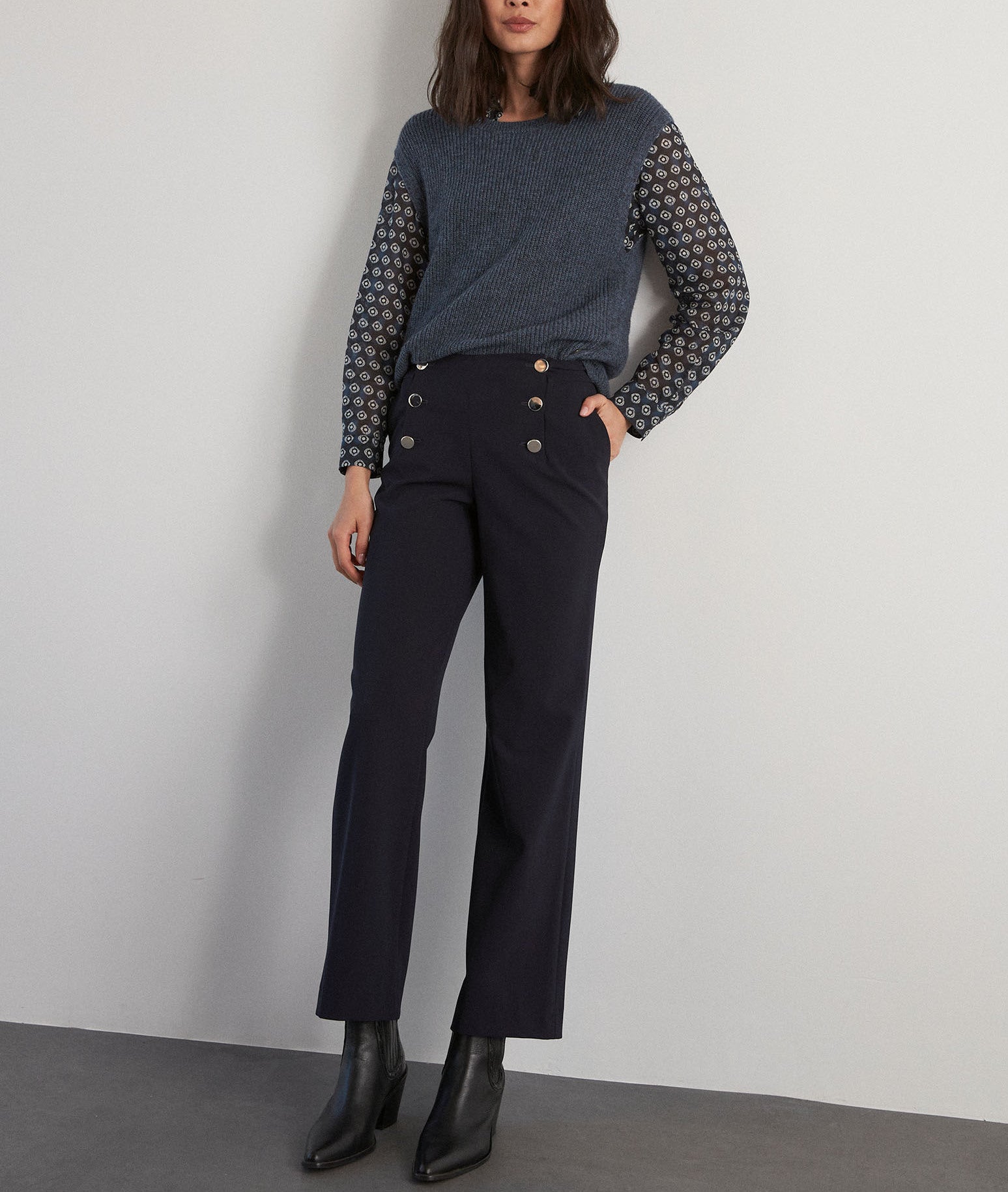 Pull sans manches Merlin Faume - seconde main