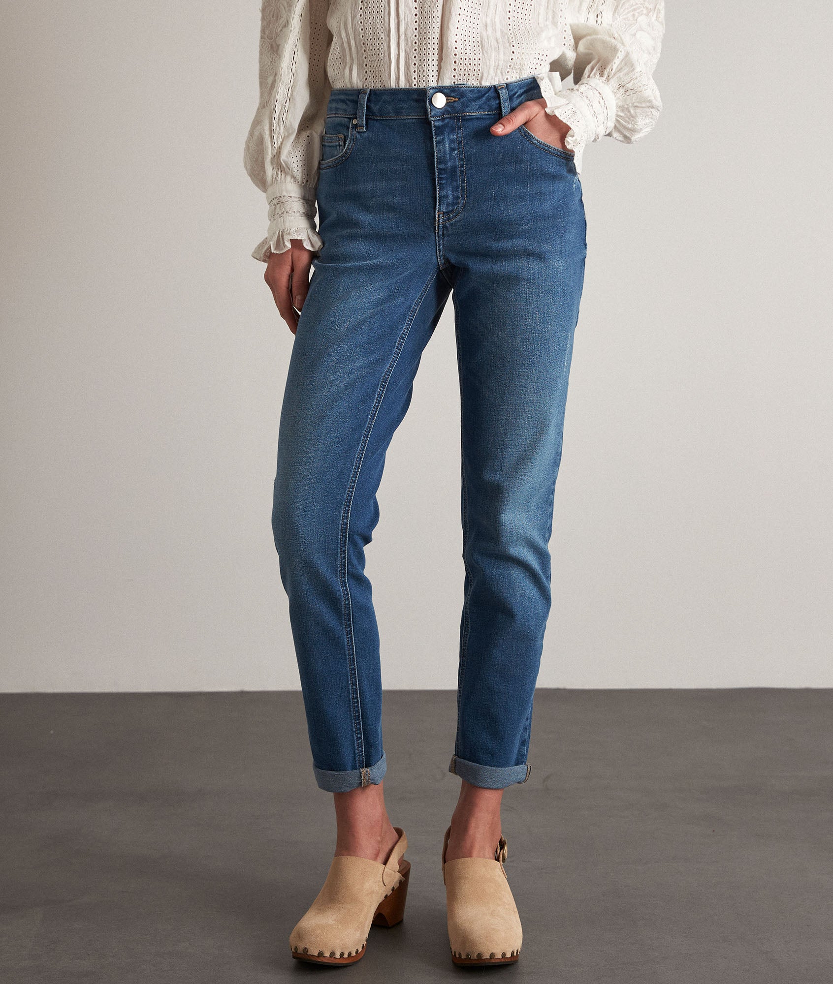 Jean boyfriend Pacha Faume - seconde main