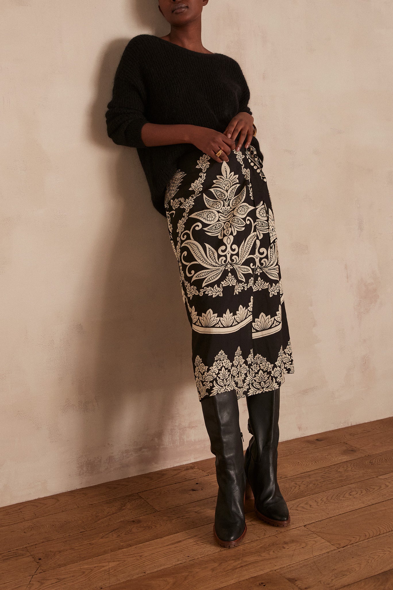 Jupe midi Balia Faume - seconde main