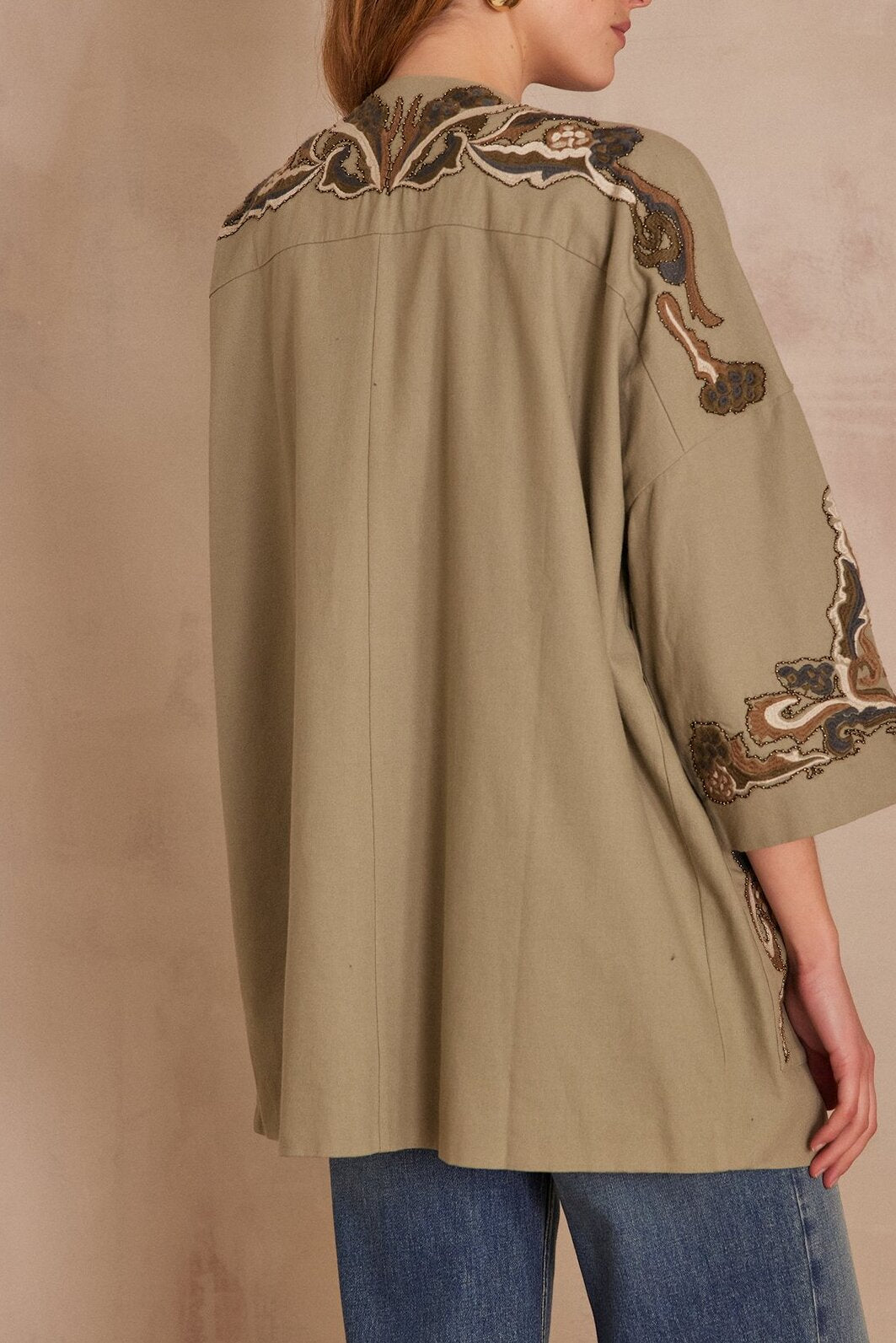 Veste brodée NOURIA Faume - seconde main