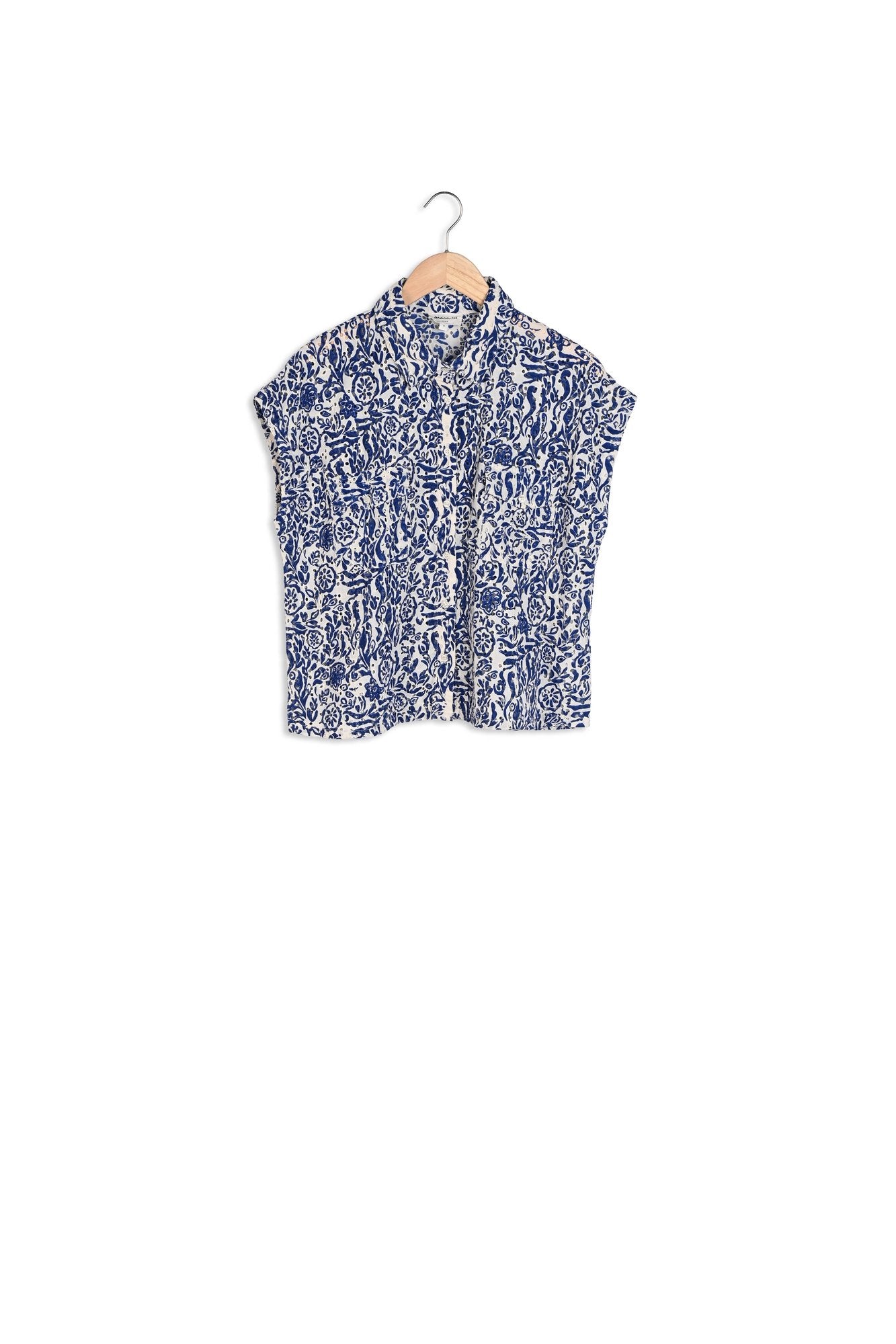 Chemise PHINEAS imprimé brodé Faume - seconde main