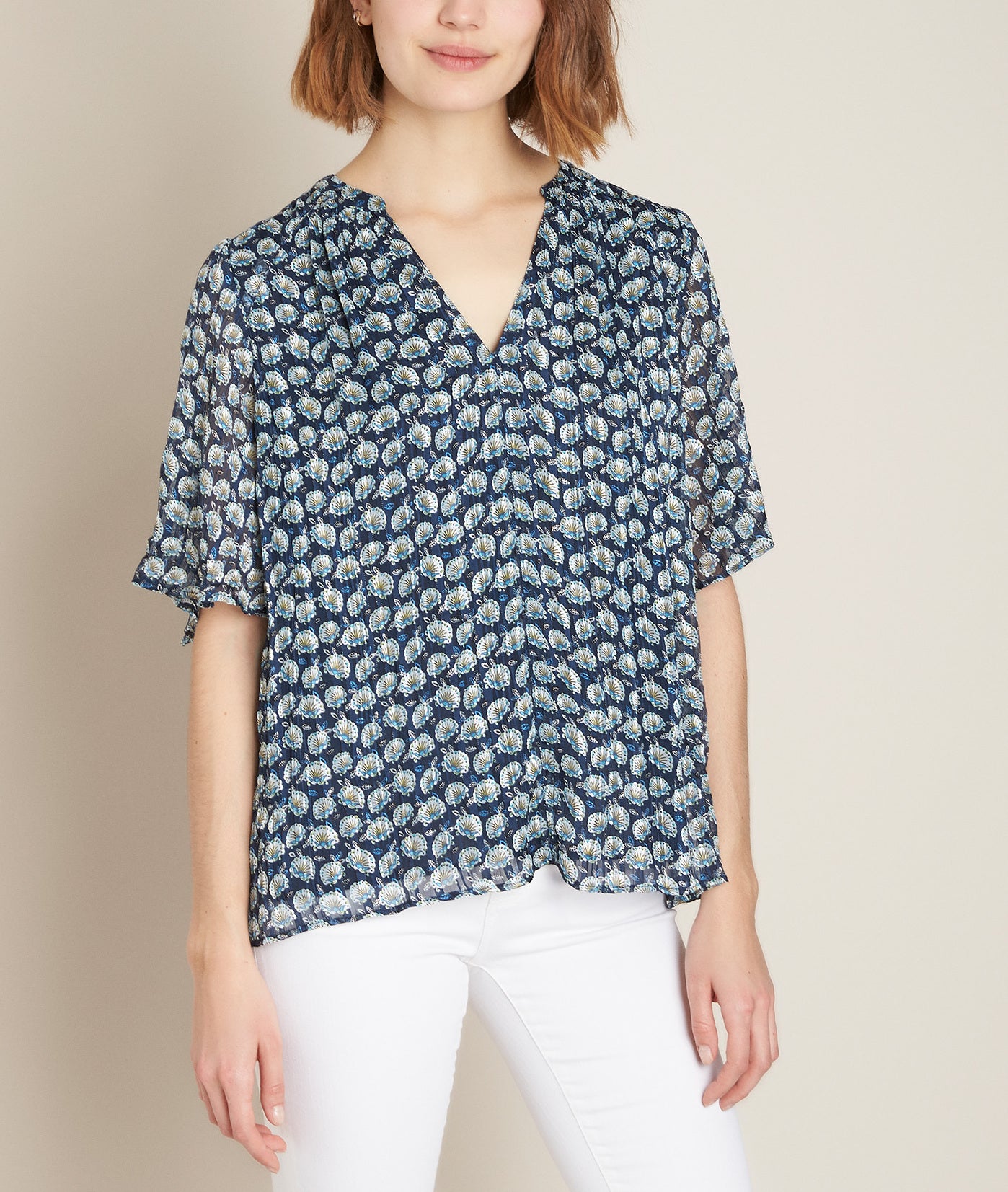 Blouse imprimée Emma Faume - seconde main