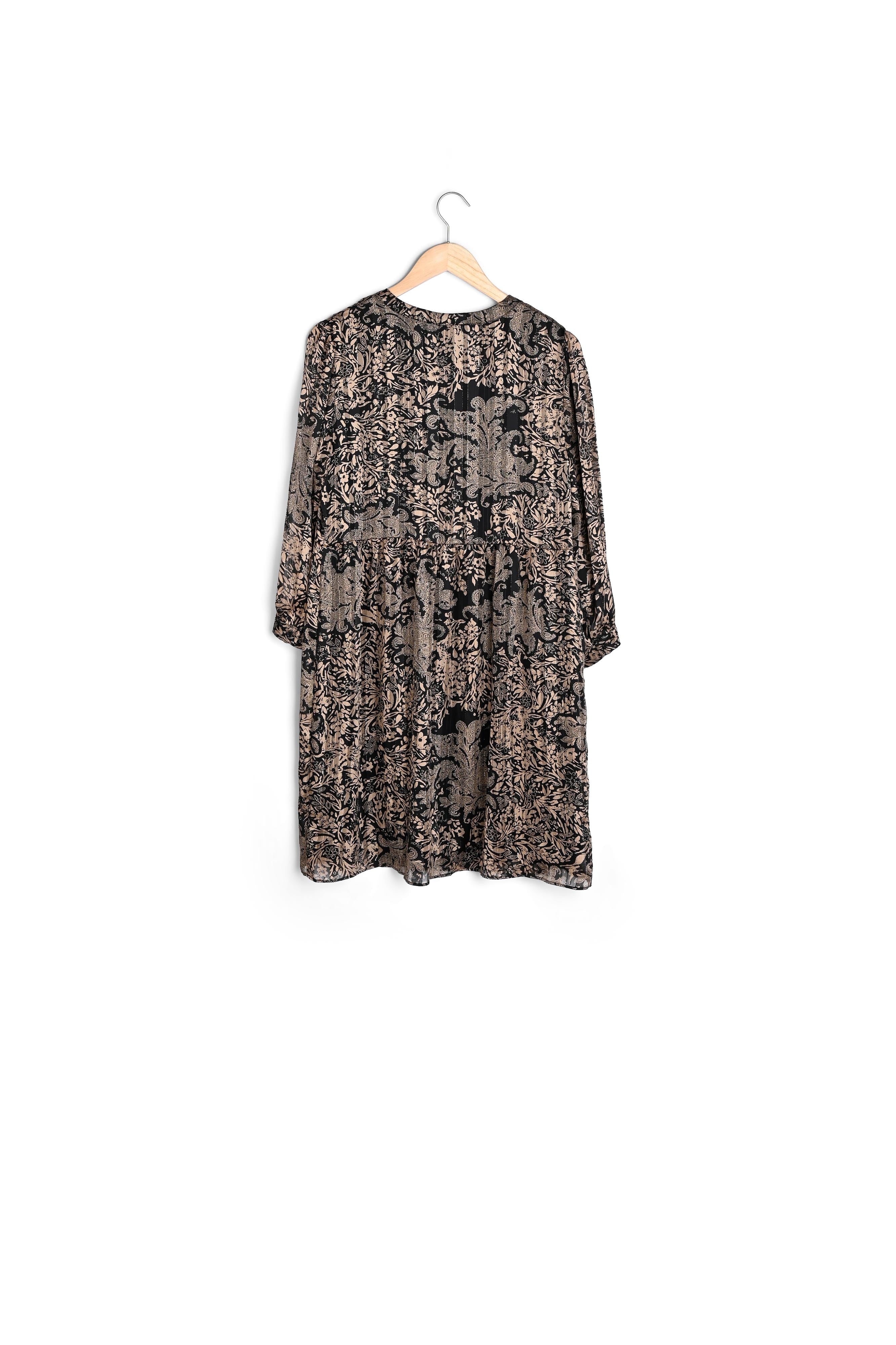 Robe longue imprimée Cathel Faume - seconde main