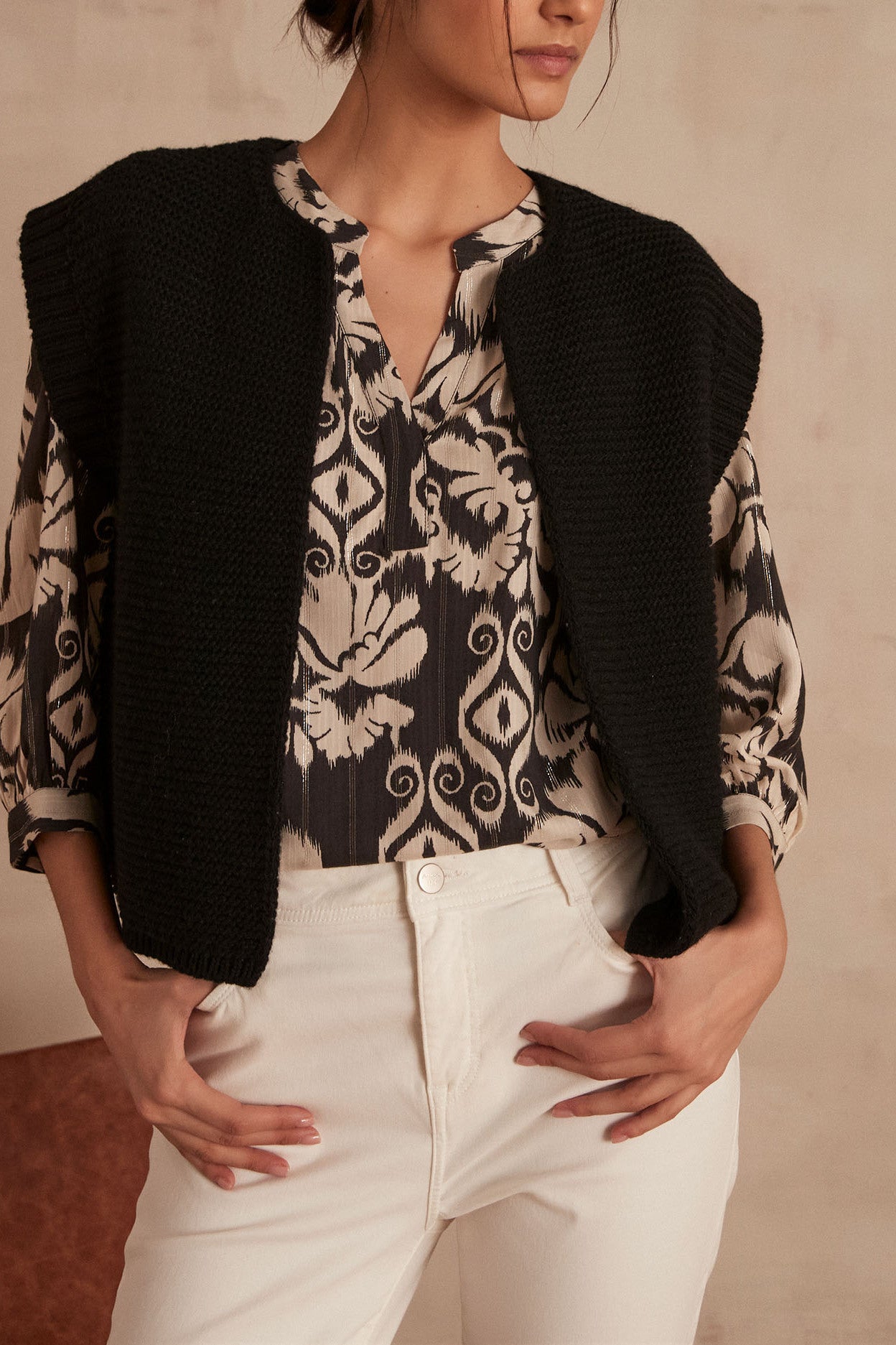 Gilet sans manches Baldini Faume - seconde main