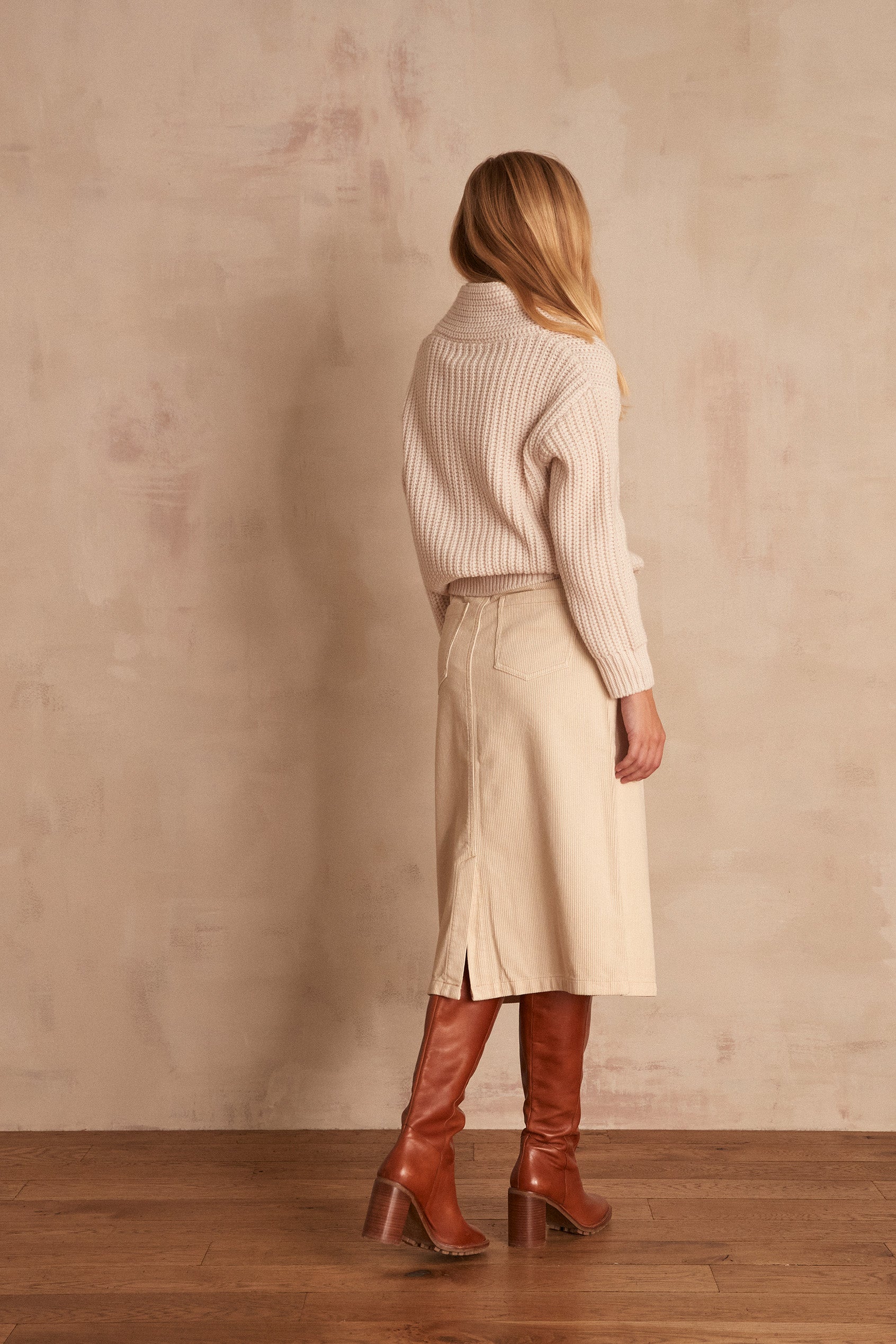 Jupe en velours KAYNE Faume - seconde main