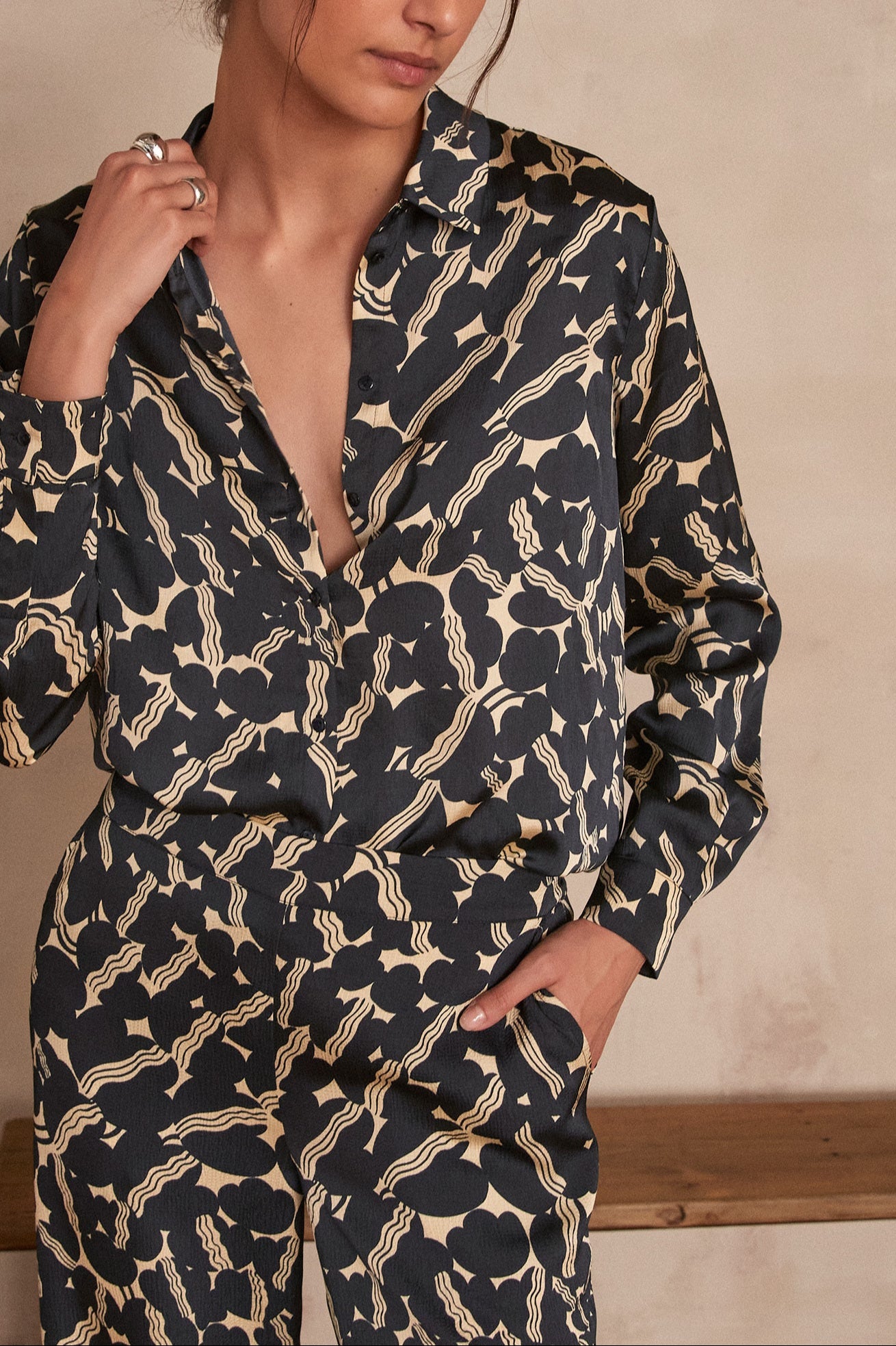 Chemisier CARLA Faume - seconde main