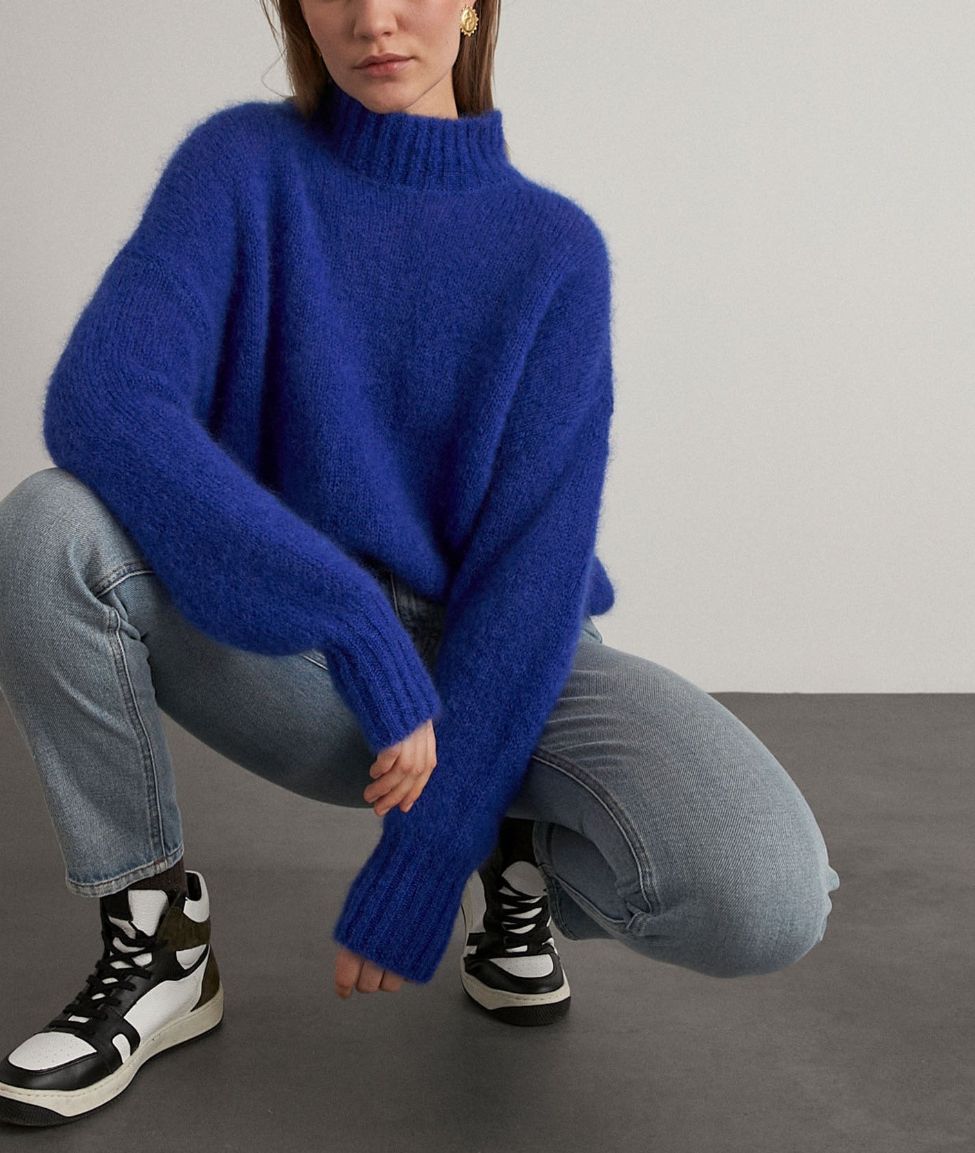 Pull en mohair Malory Faume - seconde main