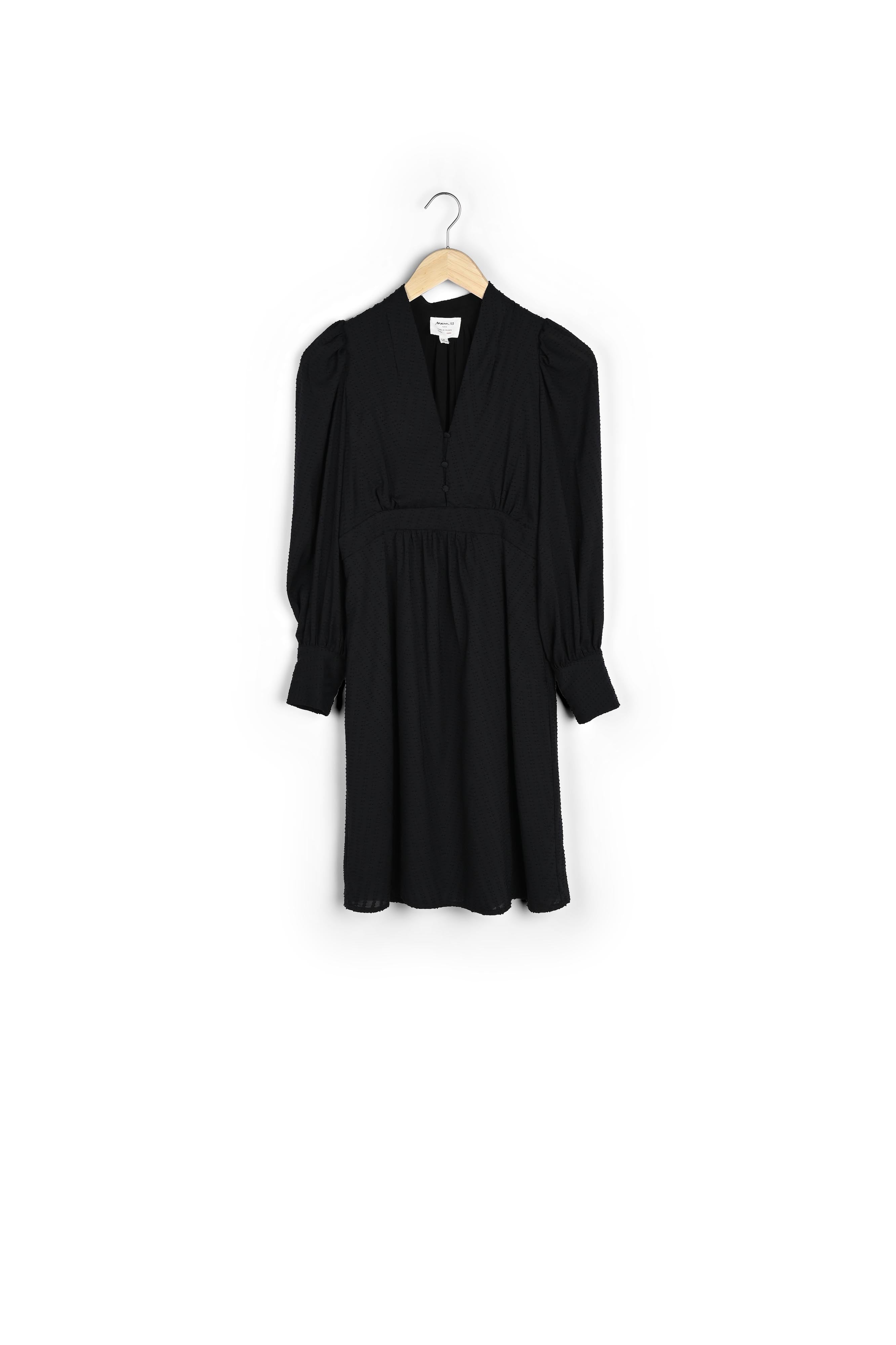 Robe dansante aux manches bouffantes Corinne Faume - seconde main