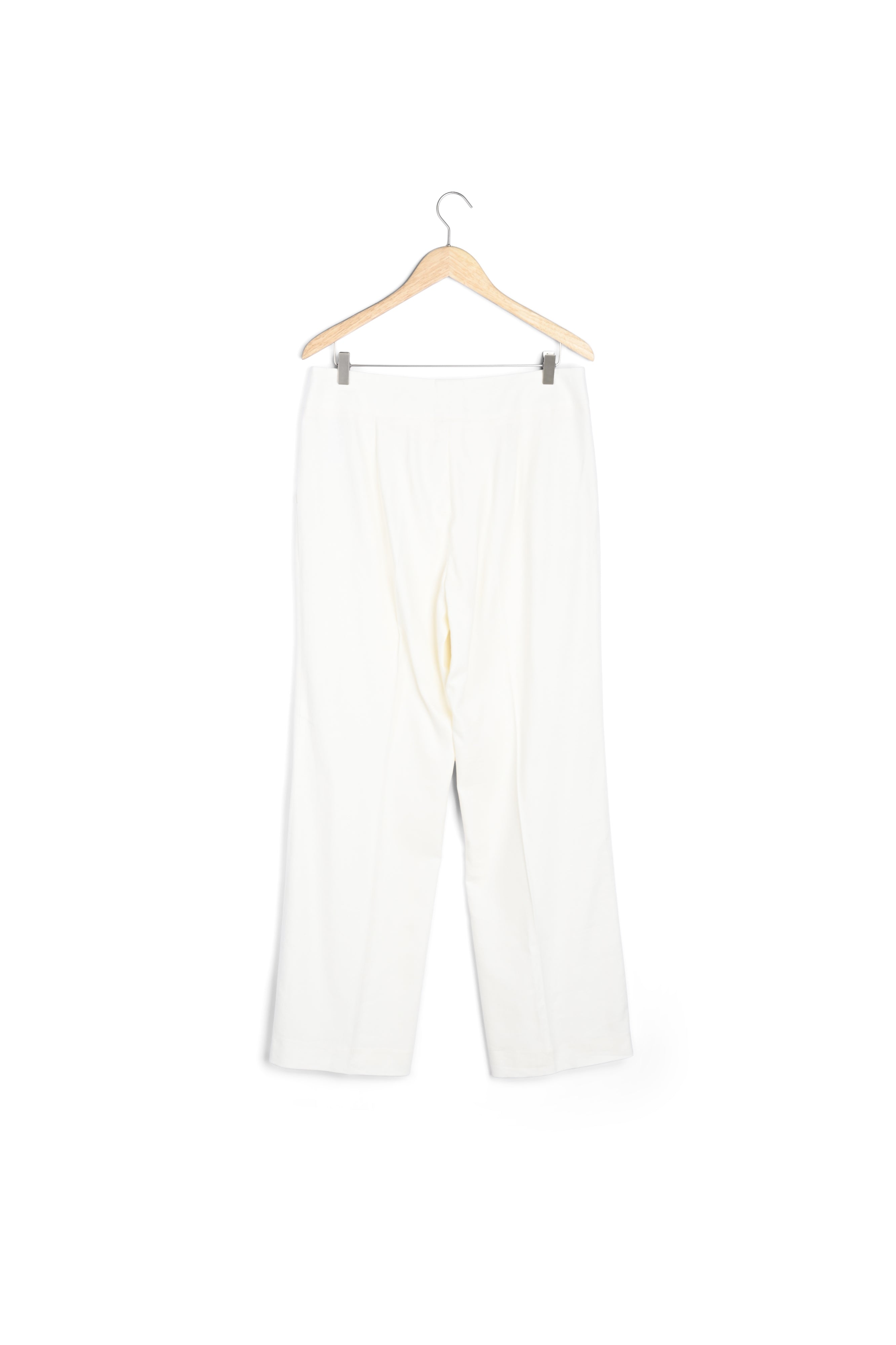 Pantalon en lin ivoire large Galaxy Faume - seconde main