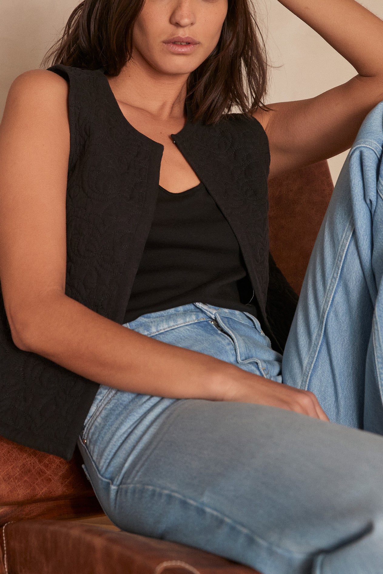 Veste sans manches Angela Faume - seconde main