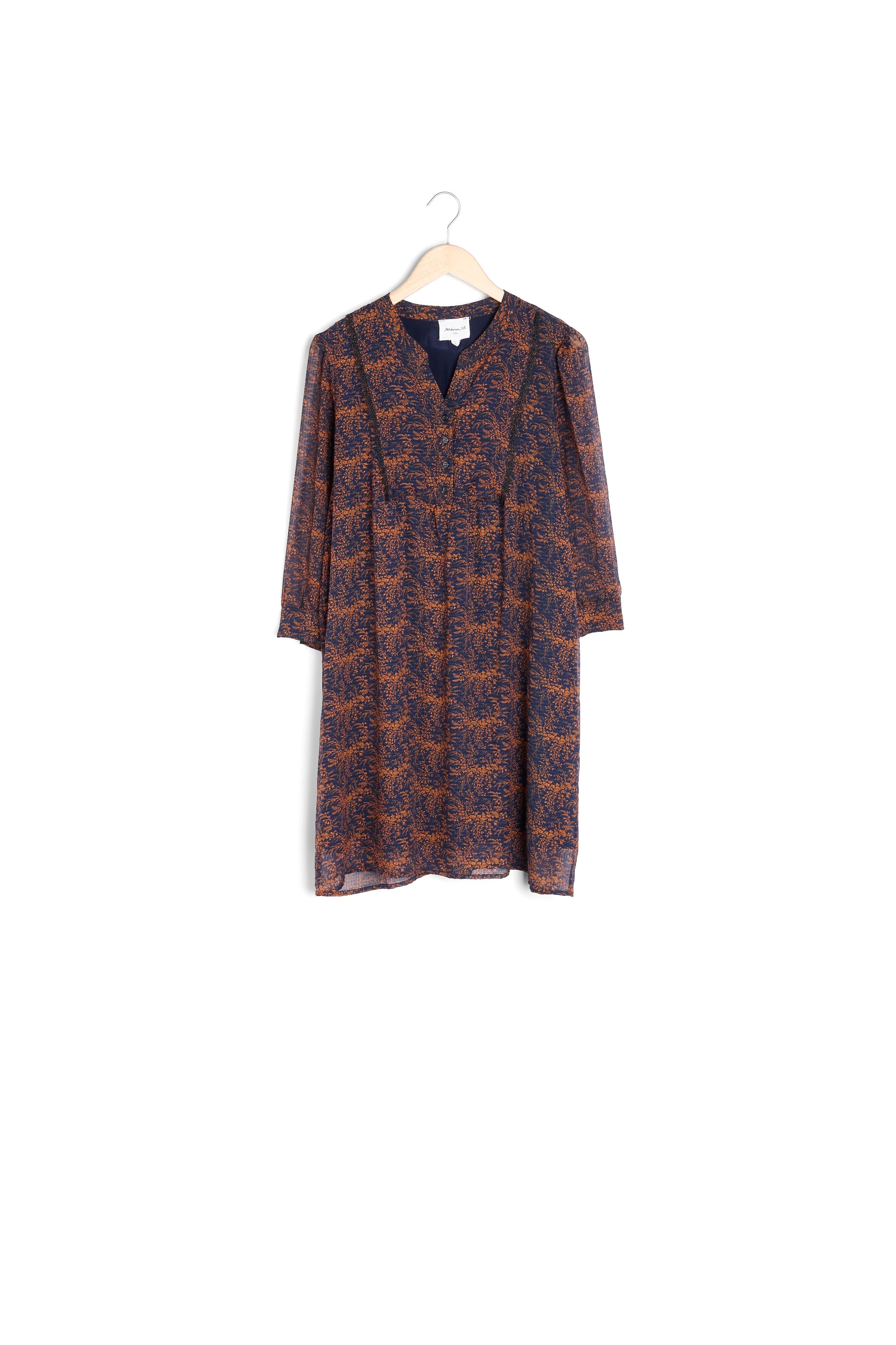 Robe imprimée Colline Faume - seconde main