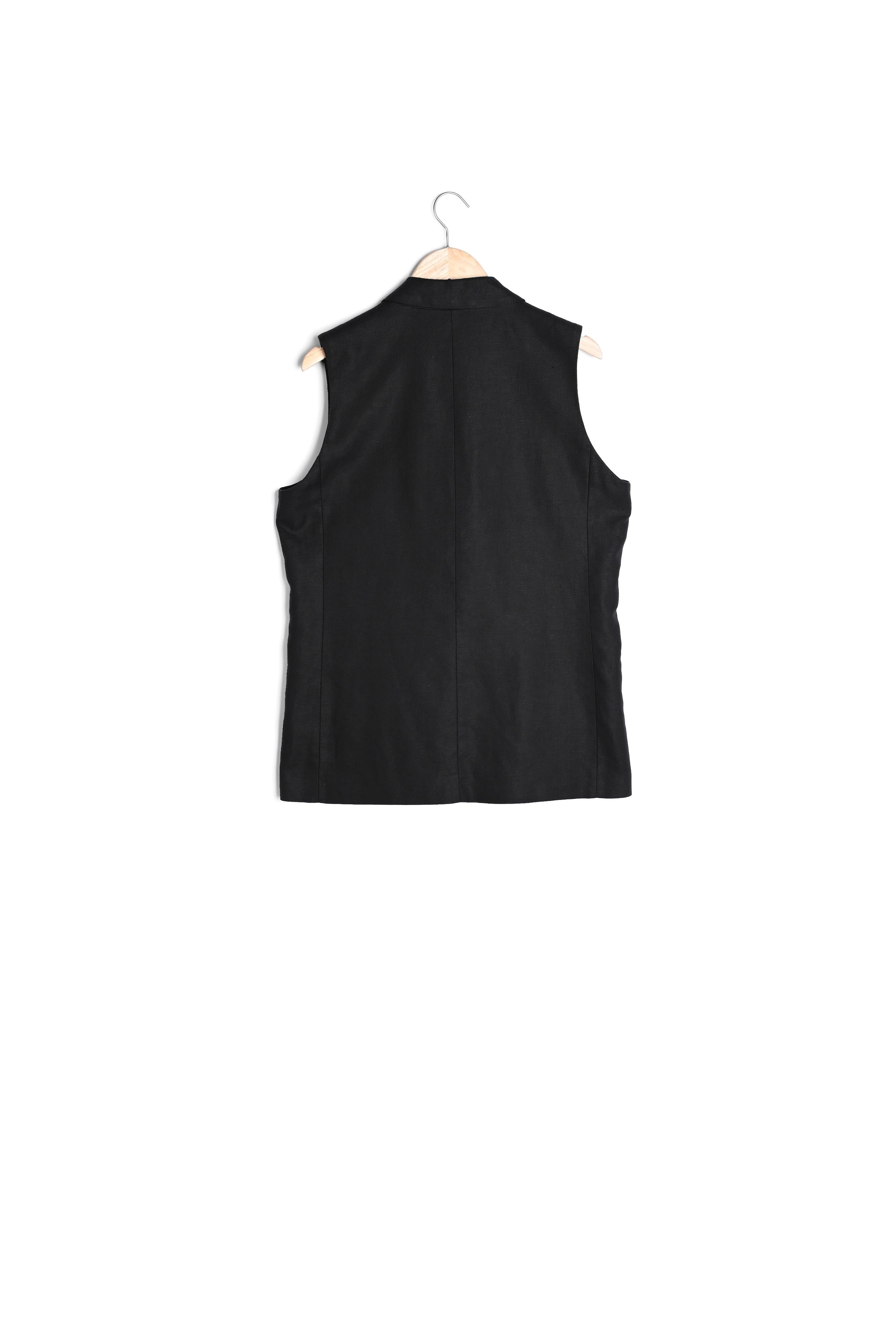 Veste de tailleur sans manches Dava Faume - seconde main