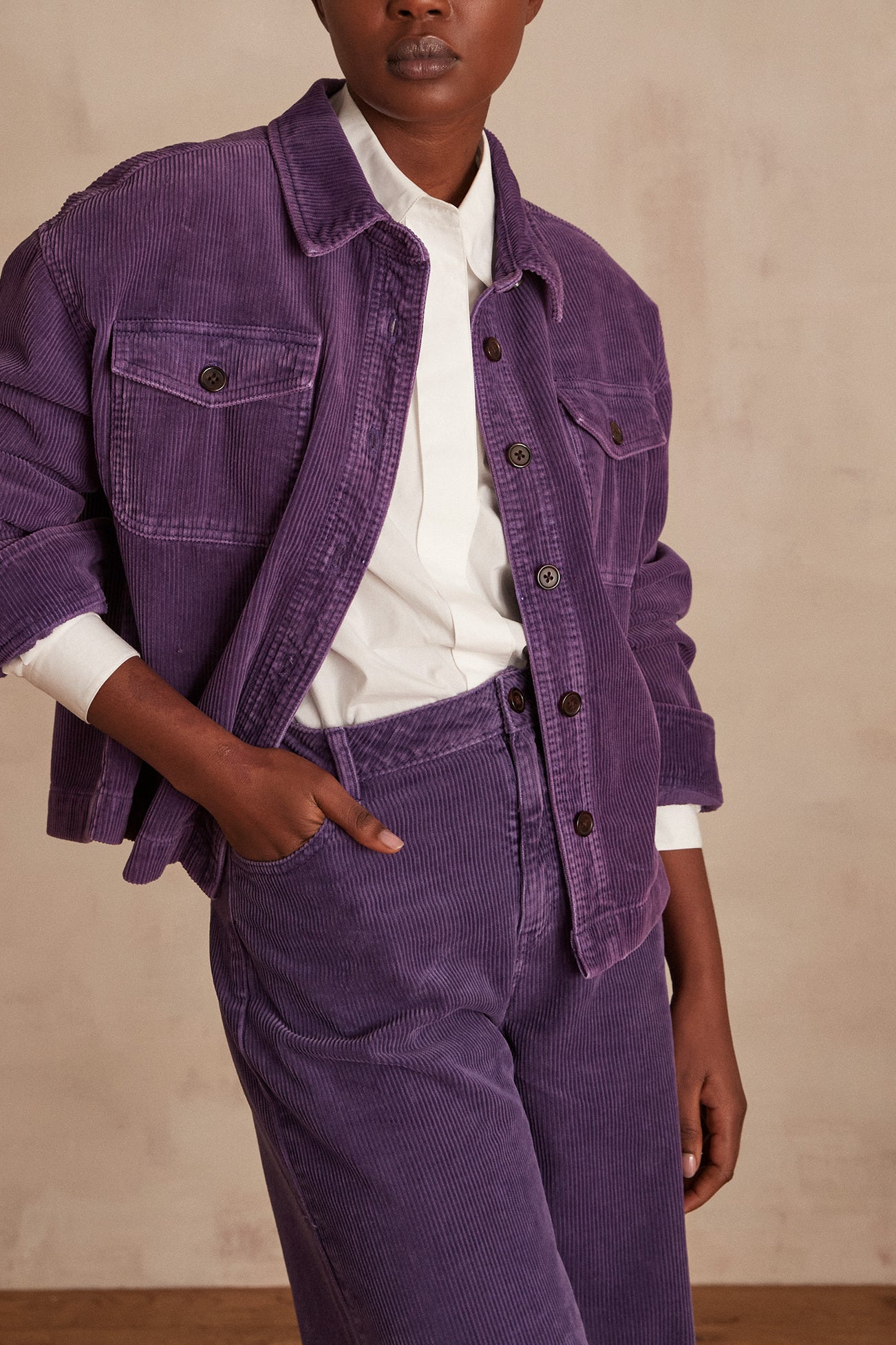 Veste Dahlia Faume - seconde main