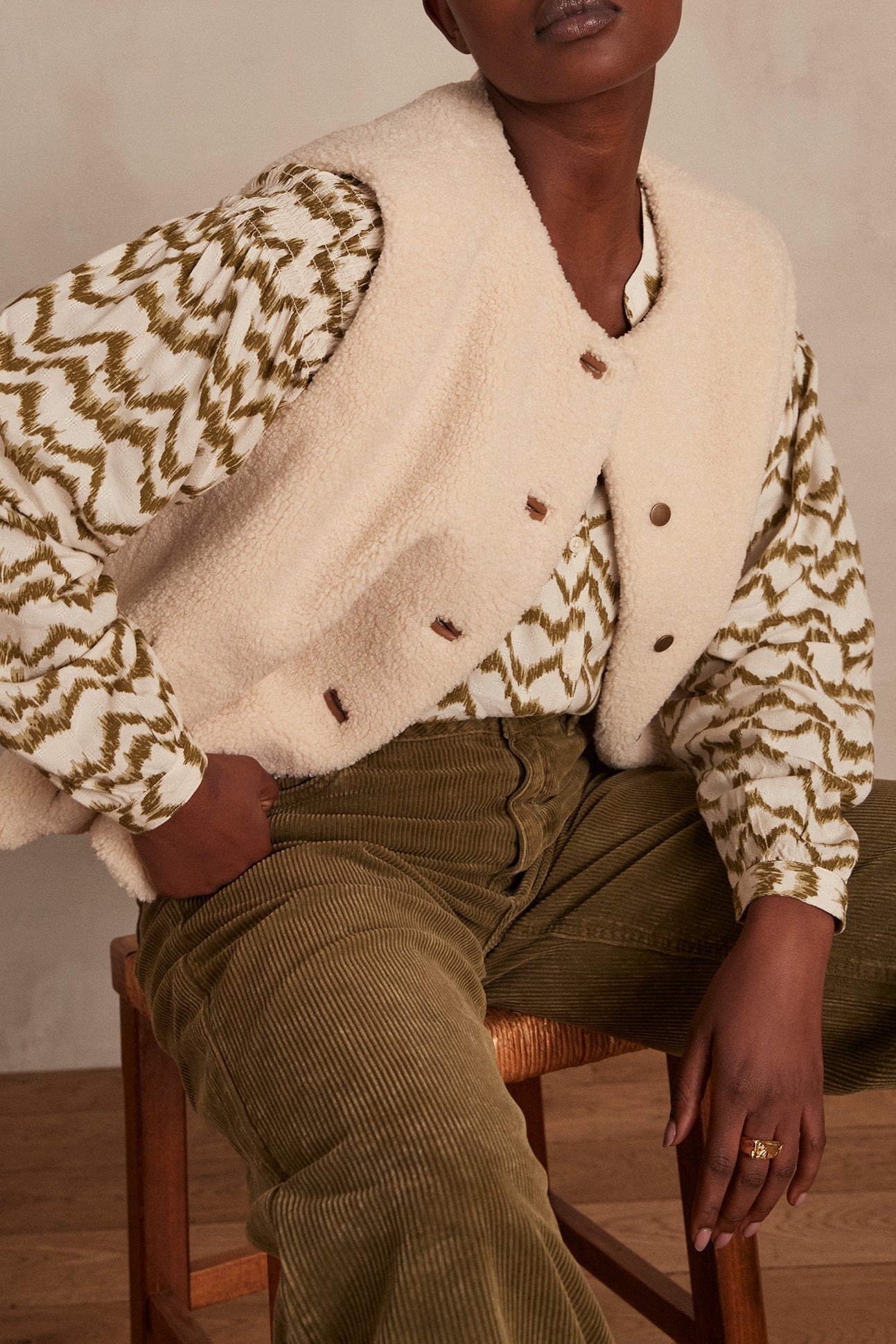 Blouse Casey Faume - seconde main