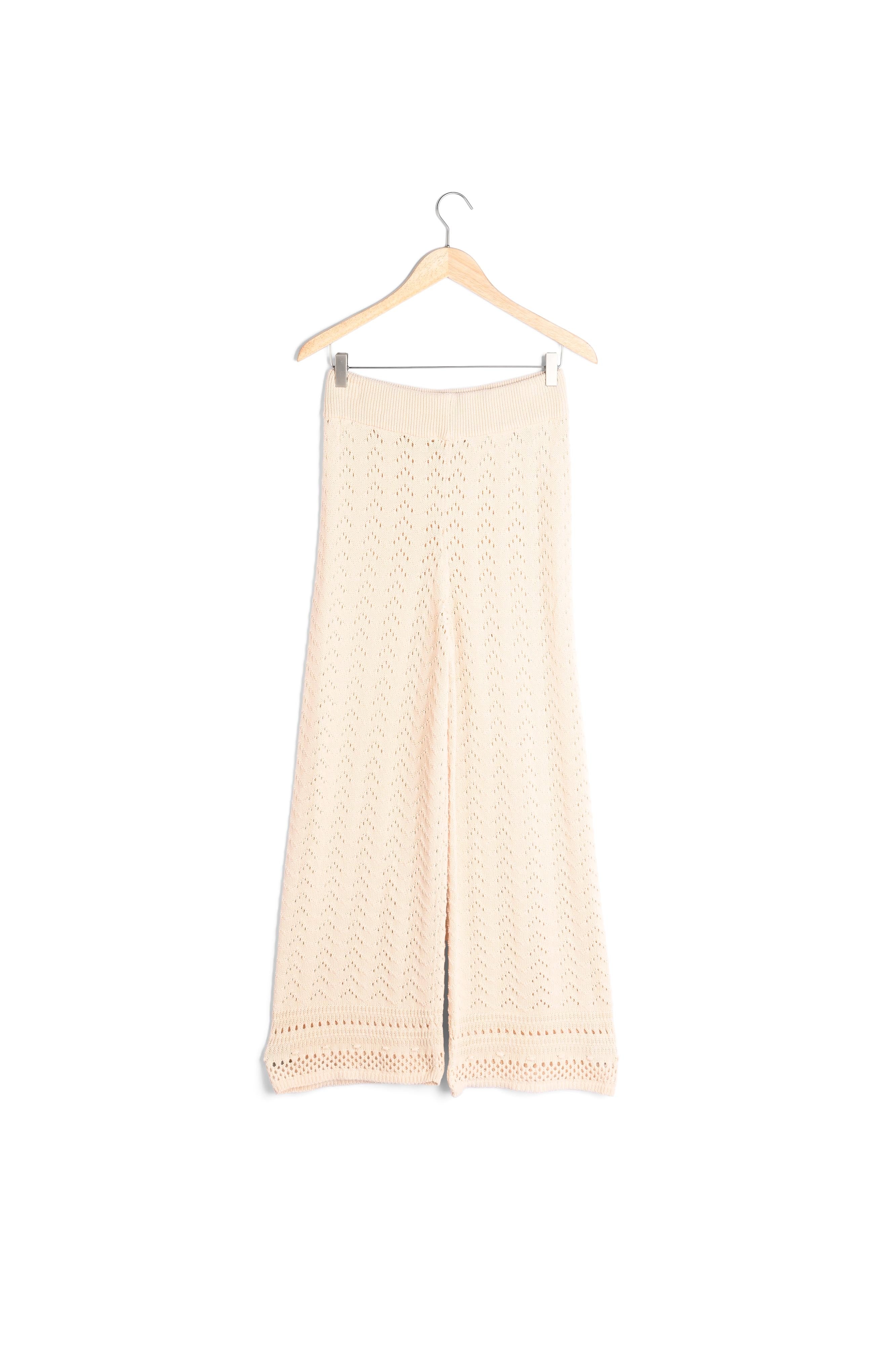 Pantalon large en crochet Lucy Faume - seconde main