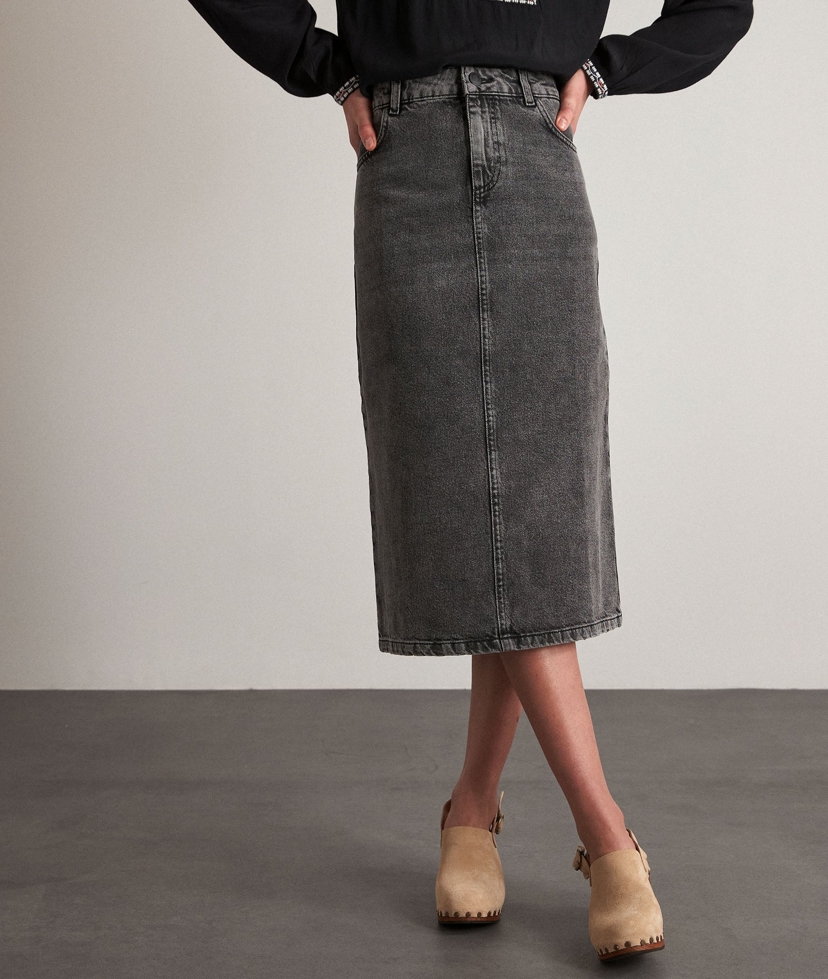 Jupe en jean Alison Faume - seconde main