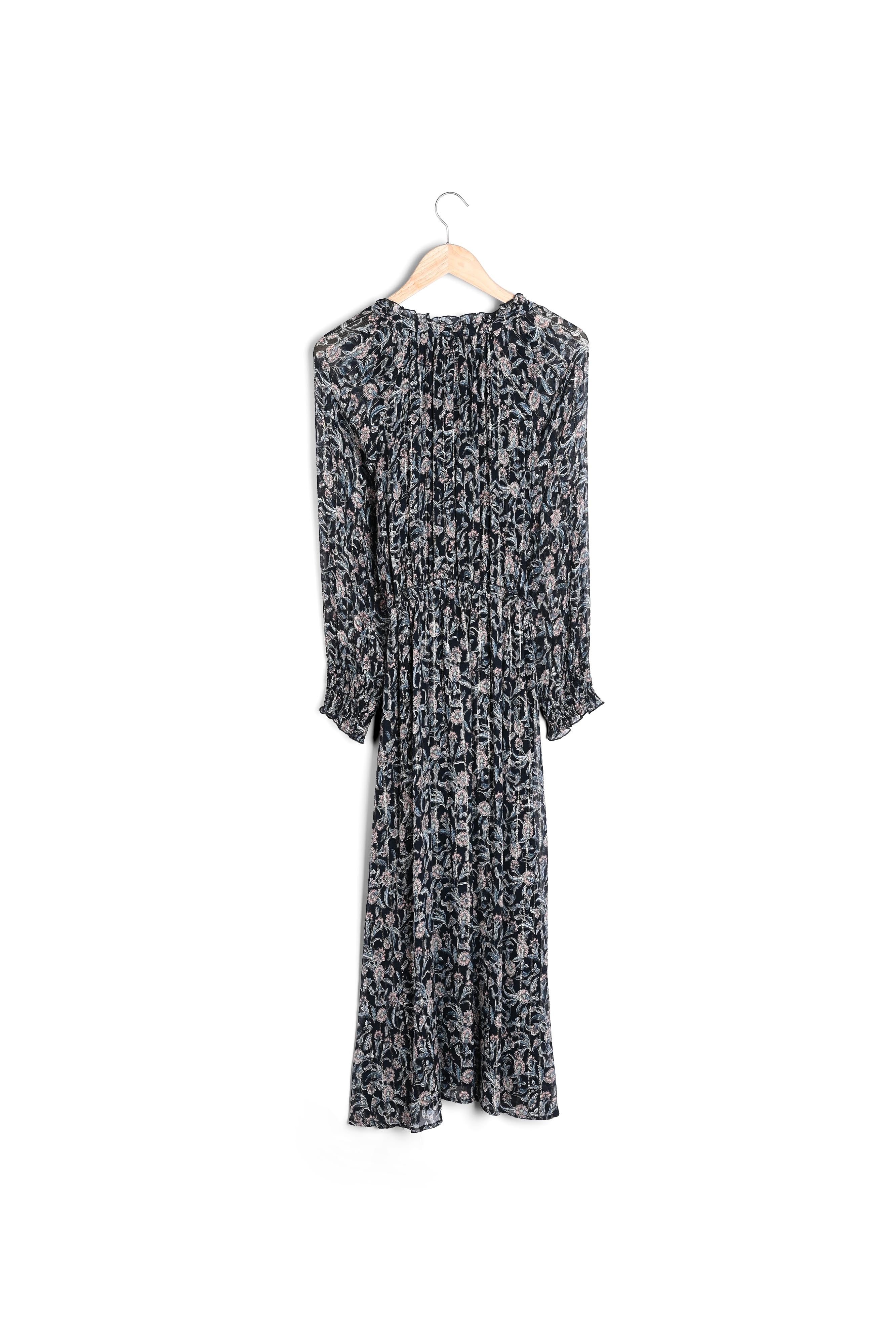 Robe longue imprimé fleuri Lysie Faume - seconde main