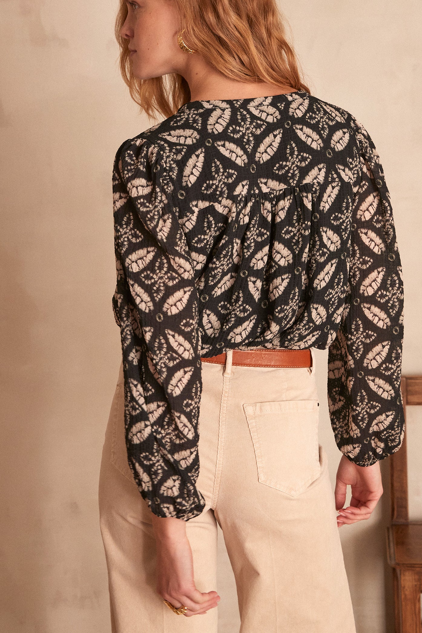 Blouse MARIA Faume - seconde main