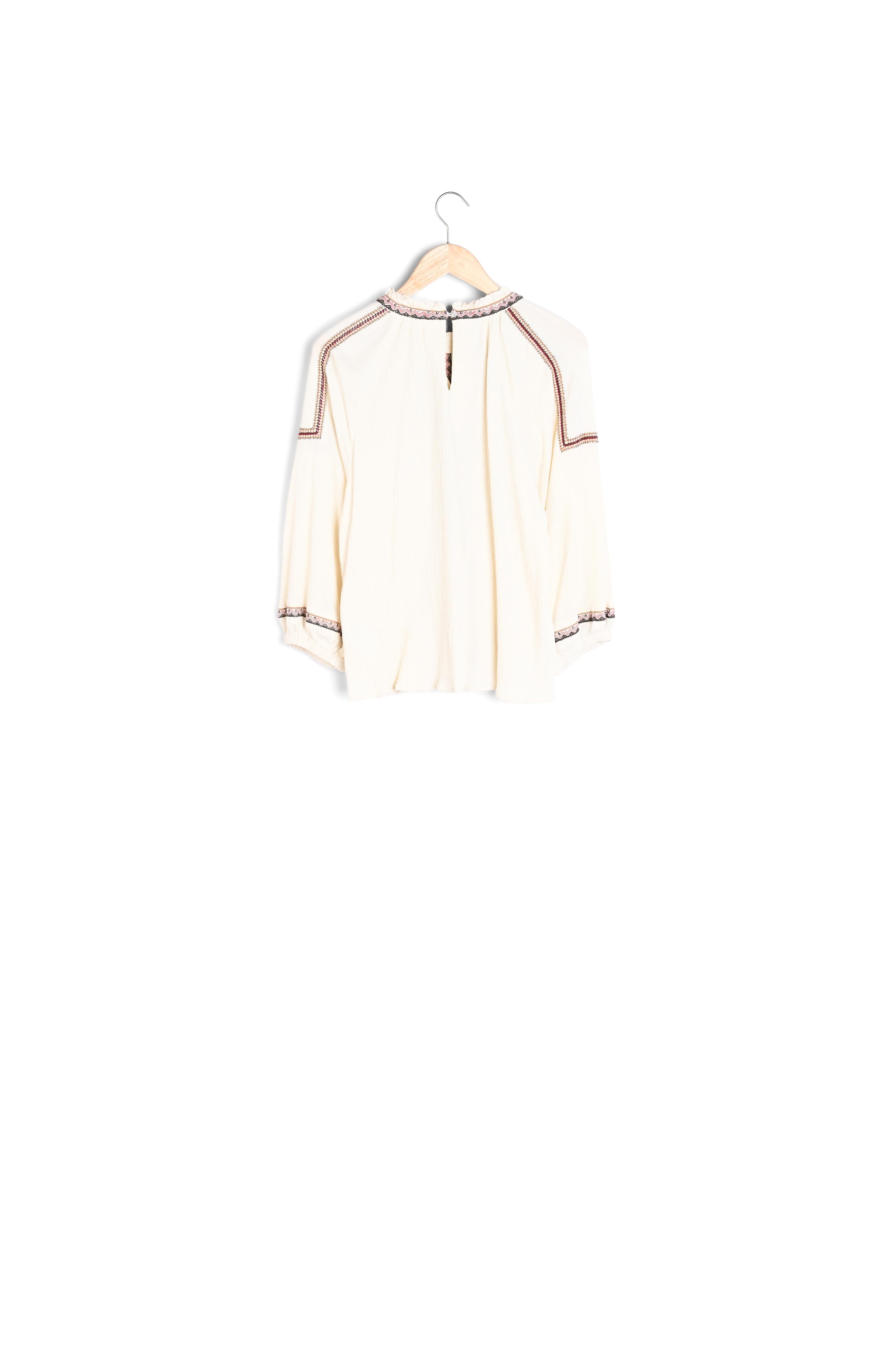 Blouse bohème écru LANNA Faume - seconde main