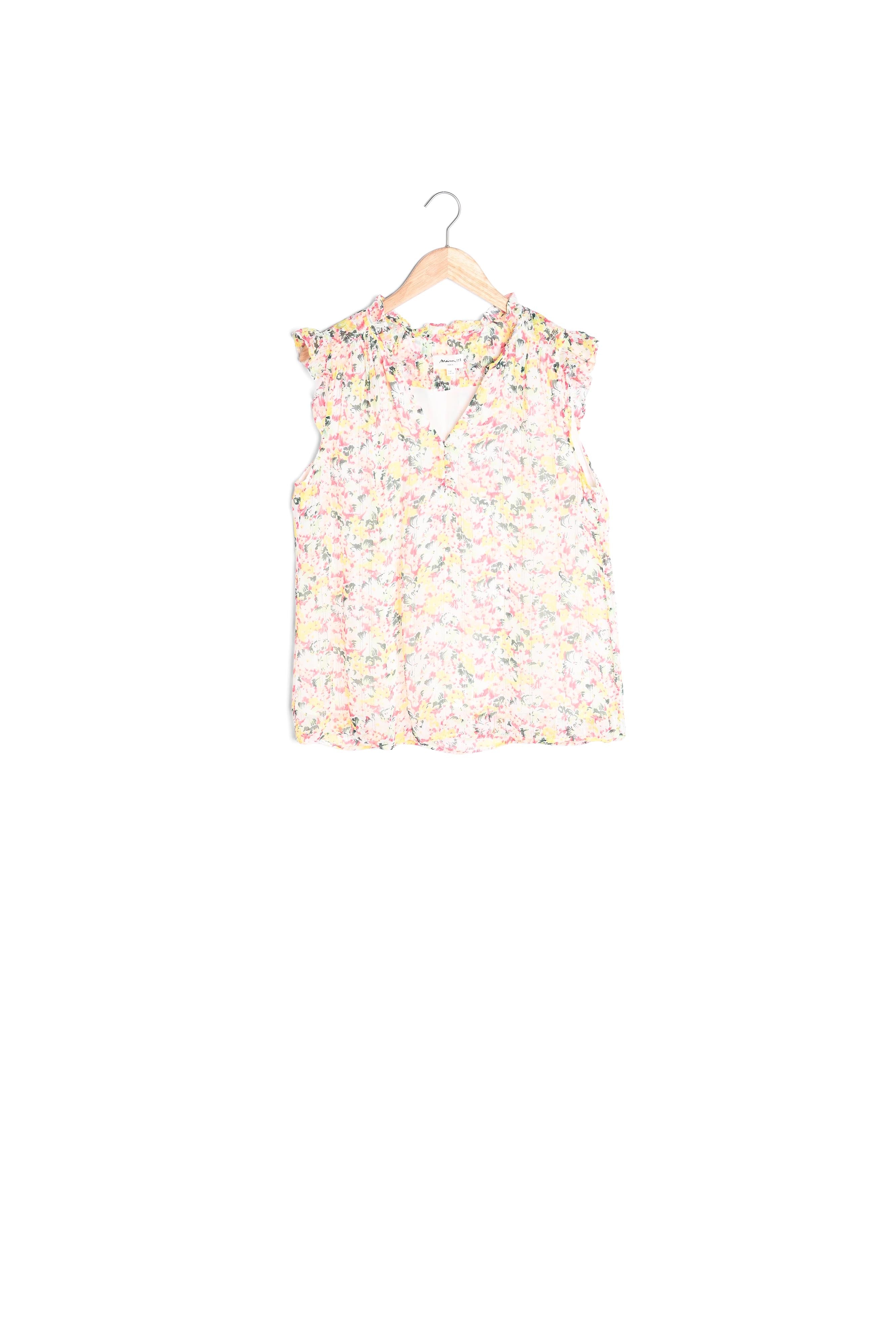 Blouse sans manches imprimée Aless Faume - seconde main