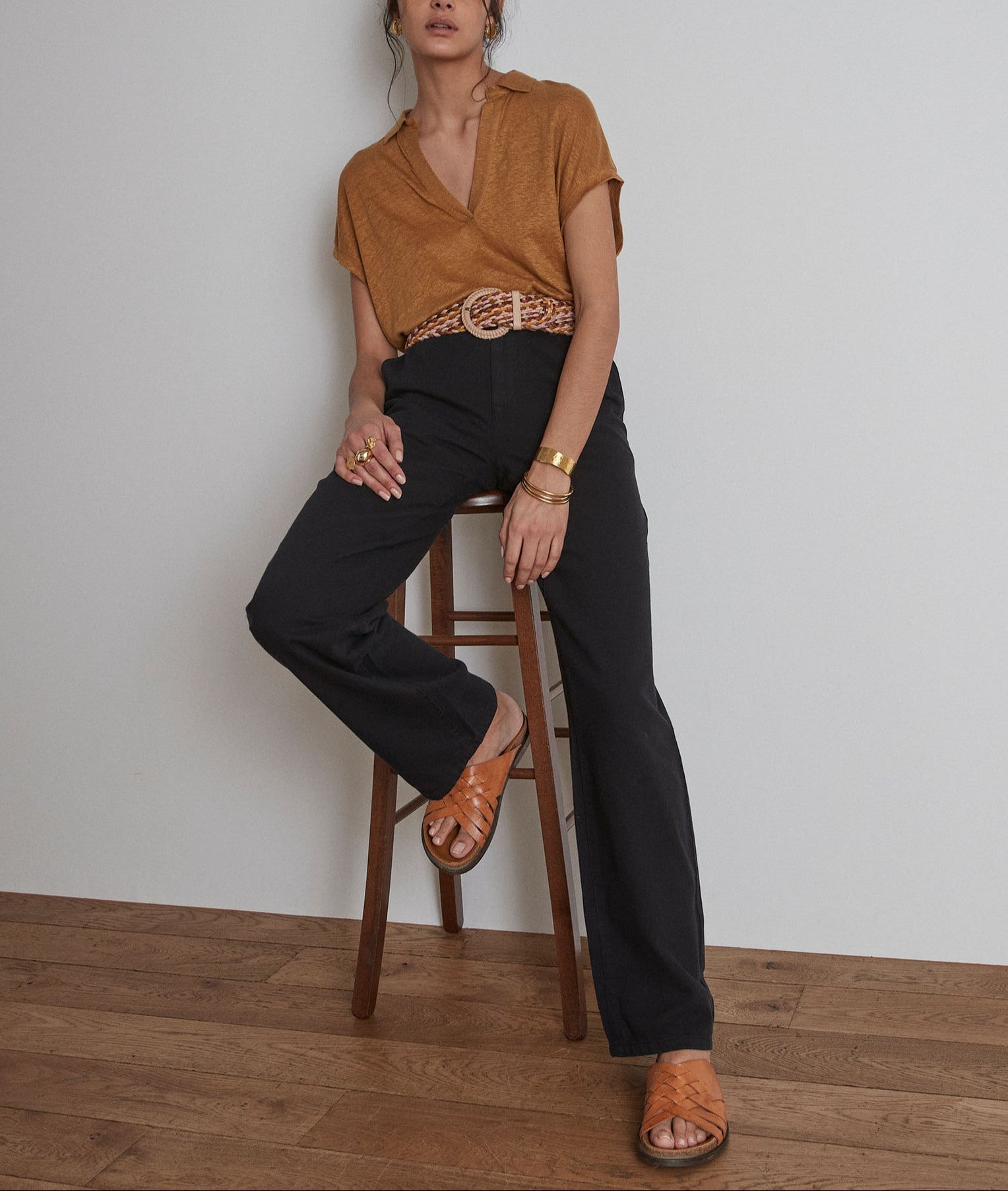 Pantalon large Leana Faume - seconde main