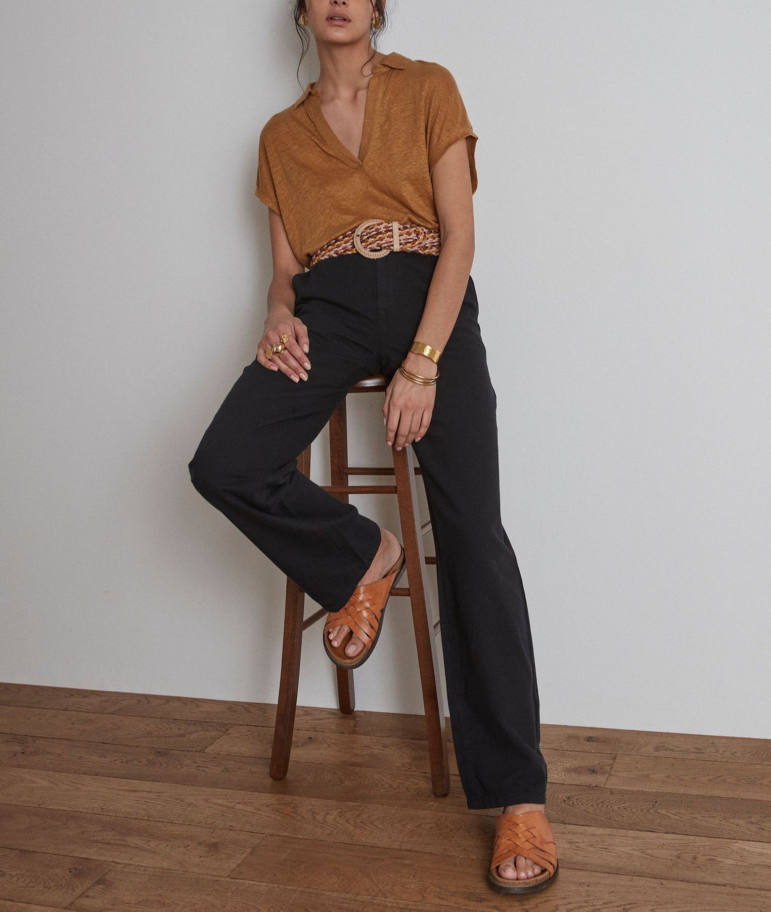 Pantalon large Leana Faume - seconde main