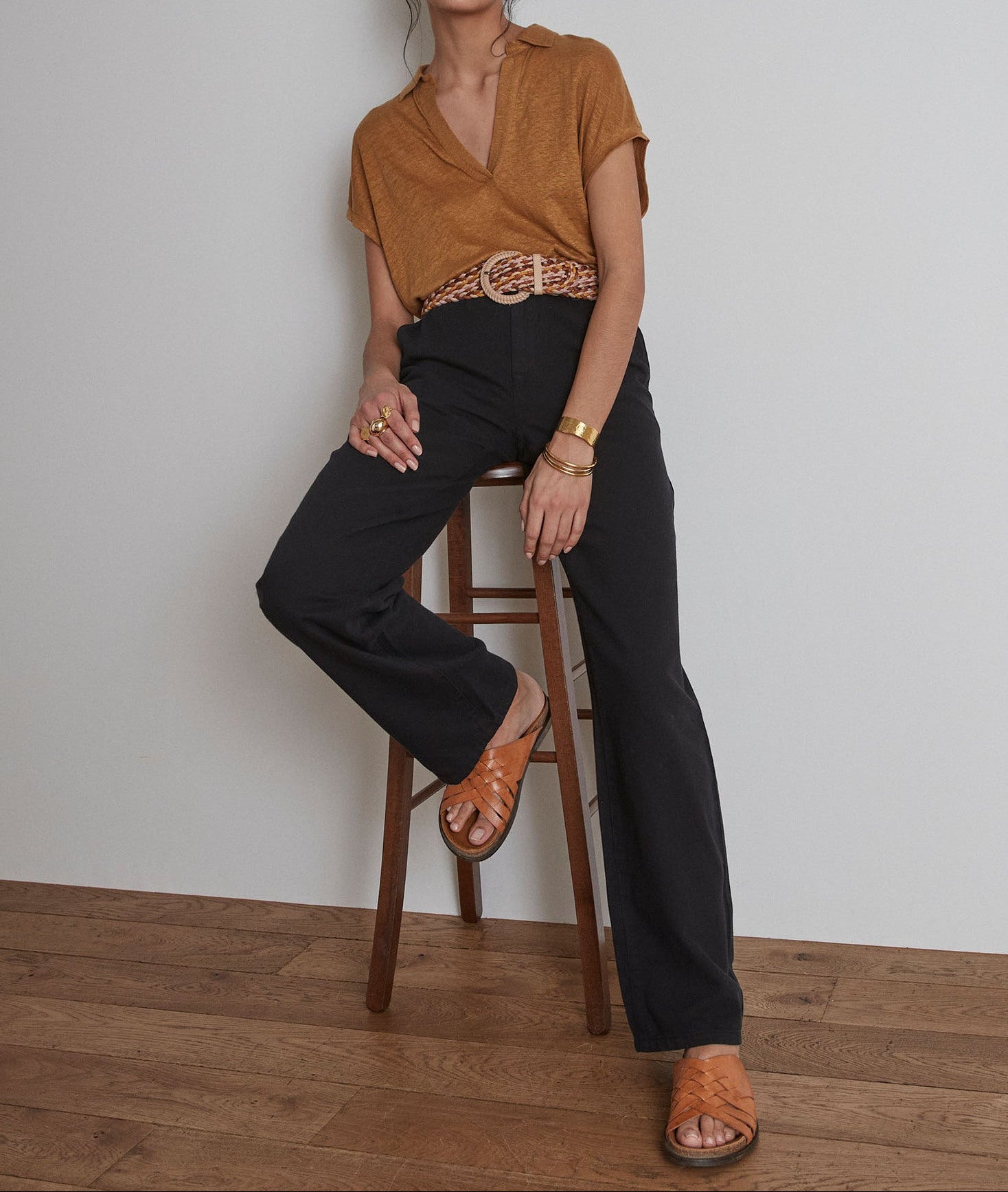 Pantalon large Leana Faume - seconde main