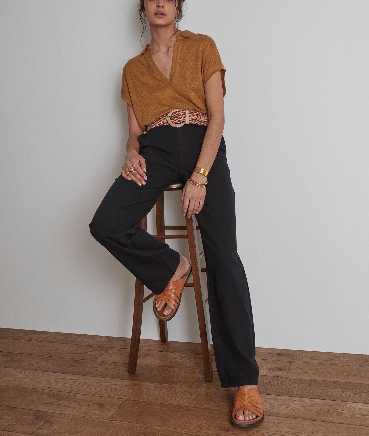 Pantalon large Leana Faume - seconde main