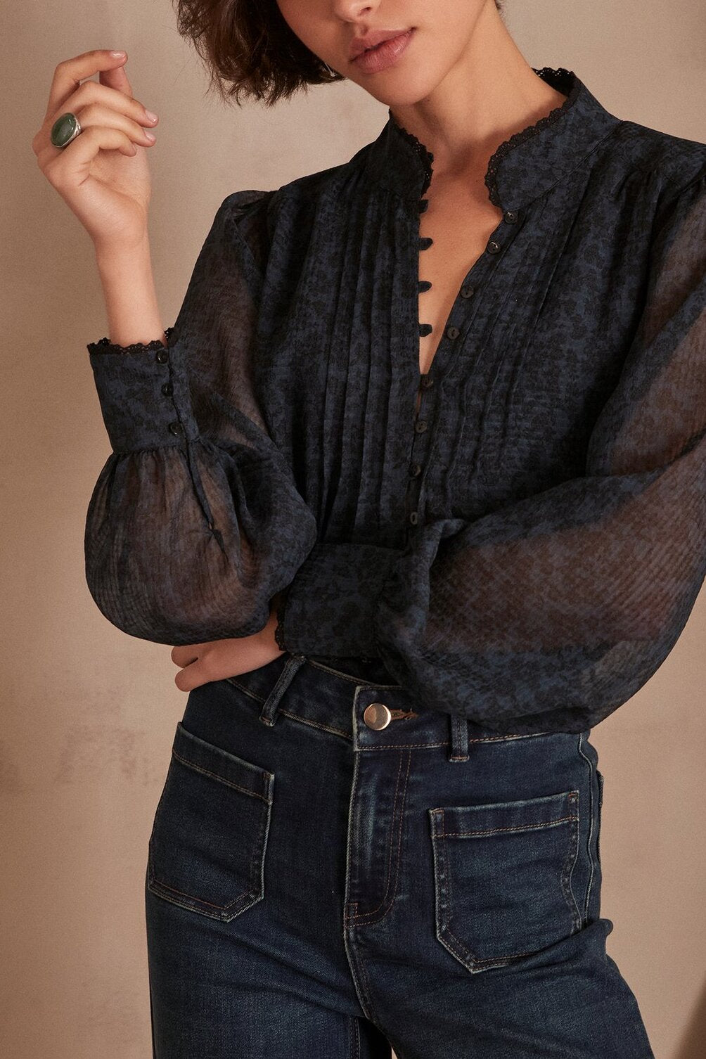 Blouse PEDRO Faume - seconde main