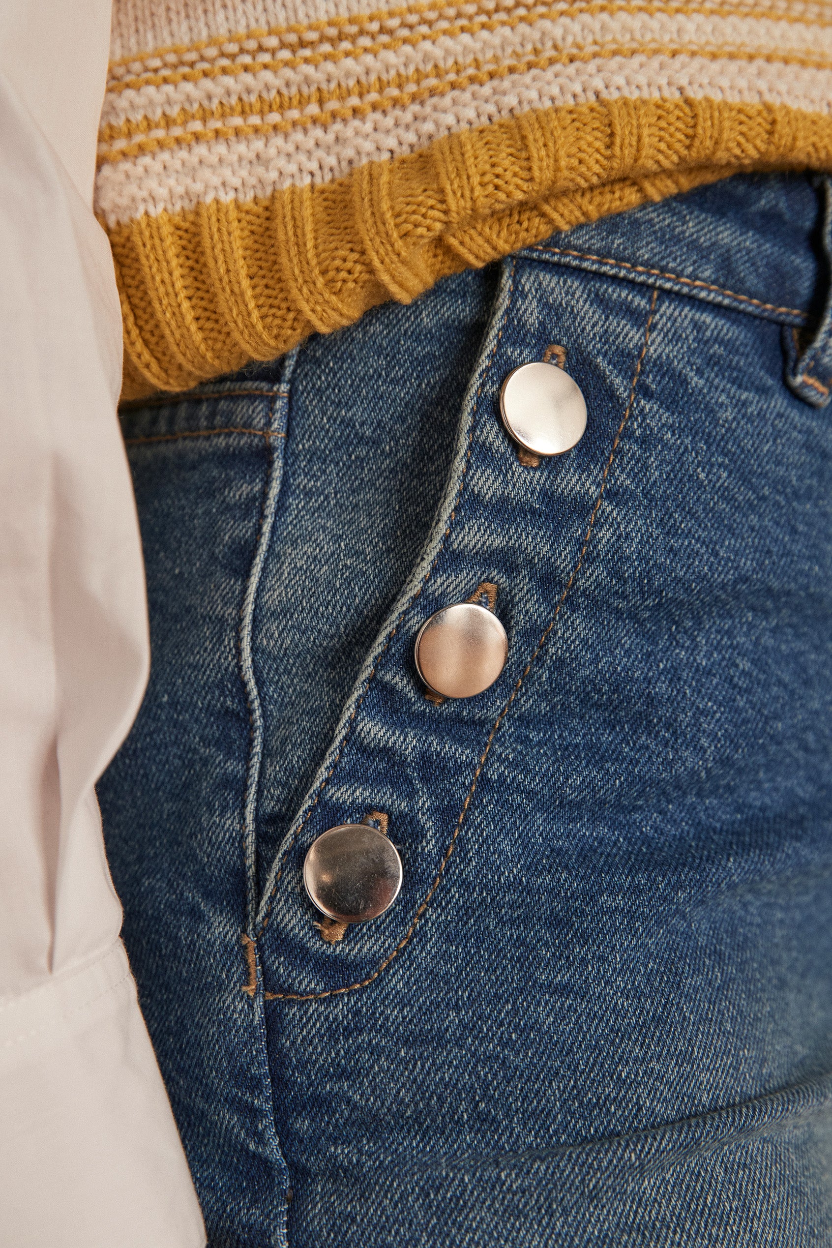 Jean large MOSS Faume - seconde main