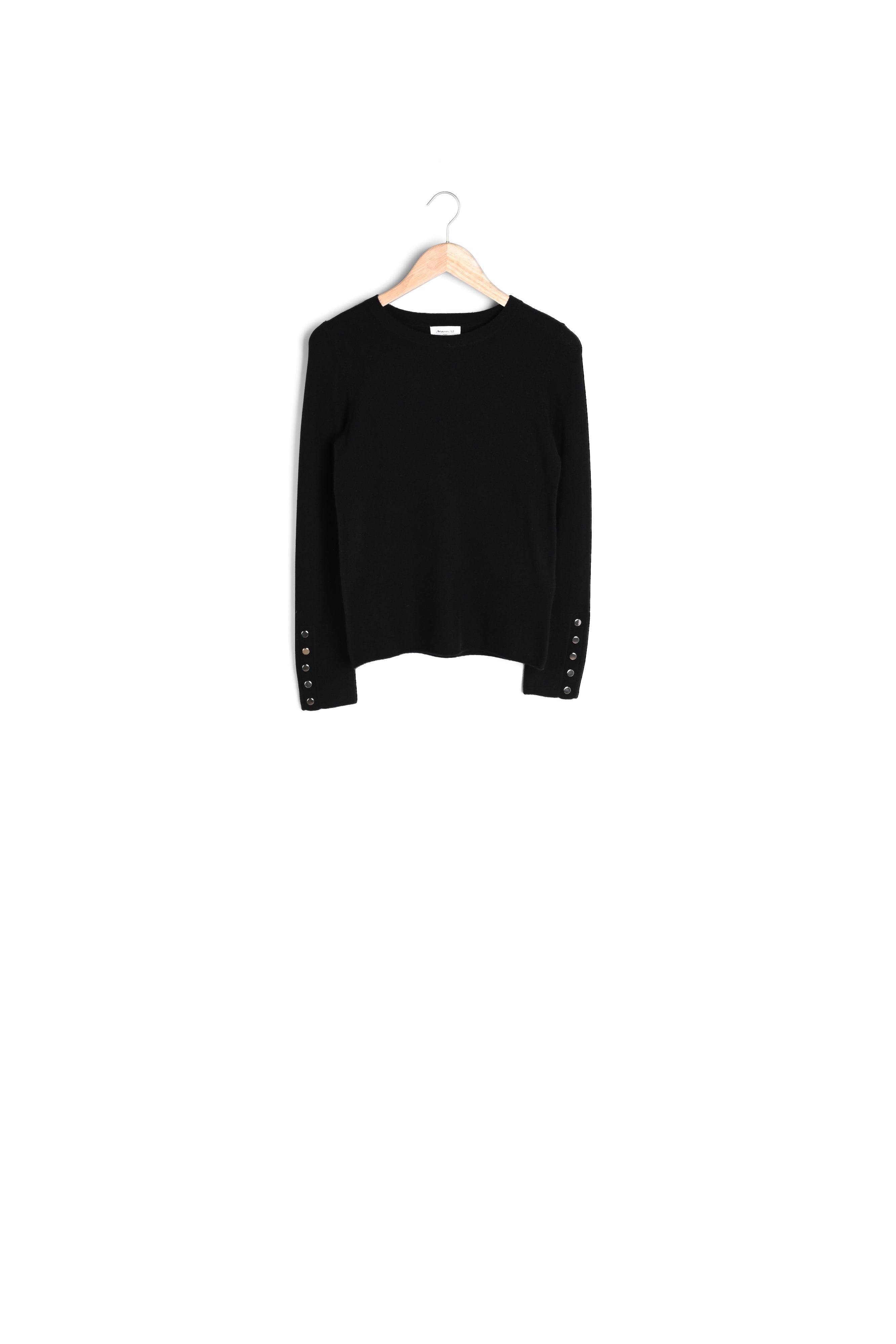 Pull en cachemire noir River Faume - seconde main