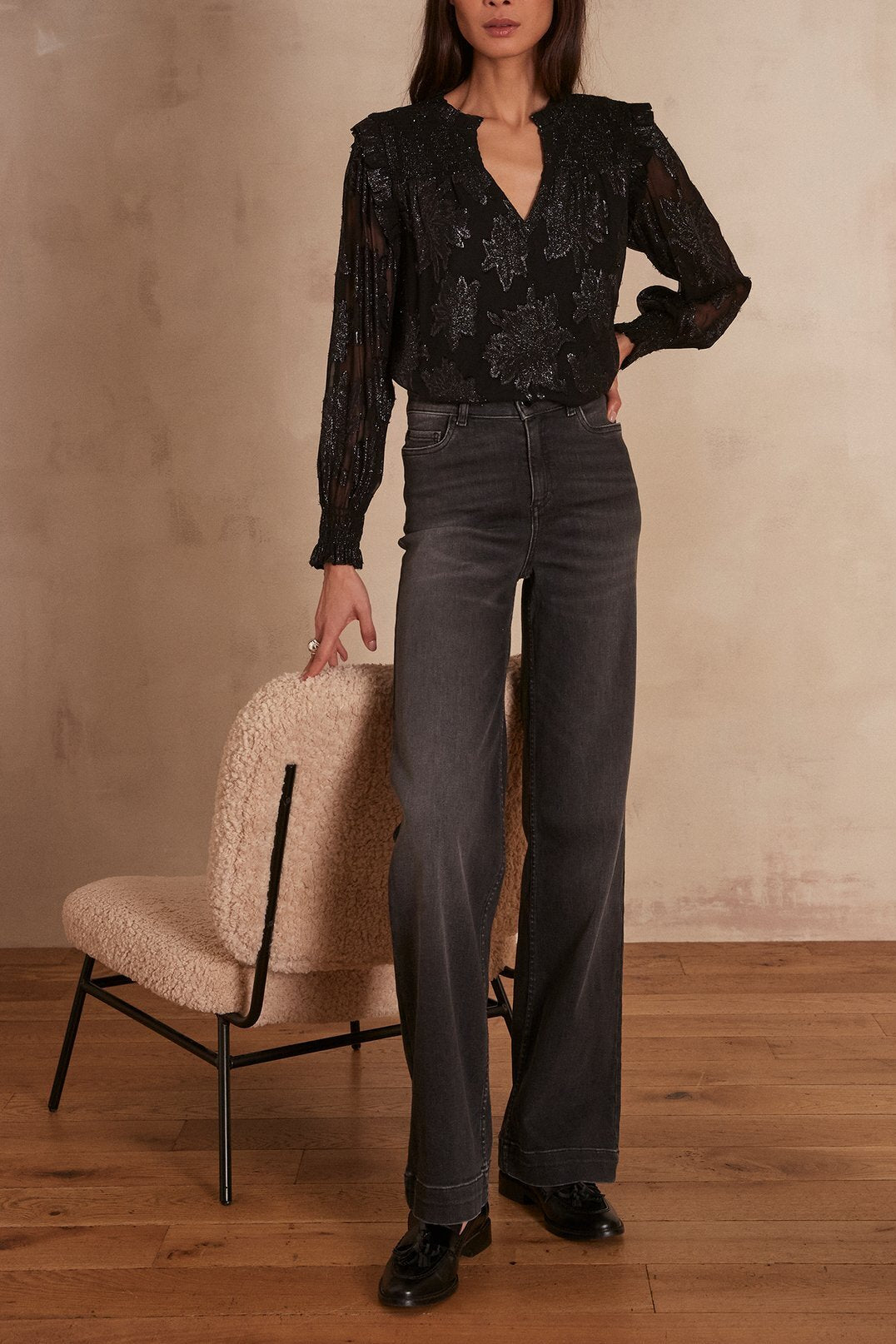 Blouse BENIE Faume - seconde main