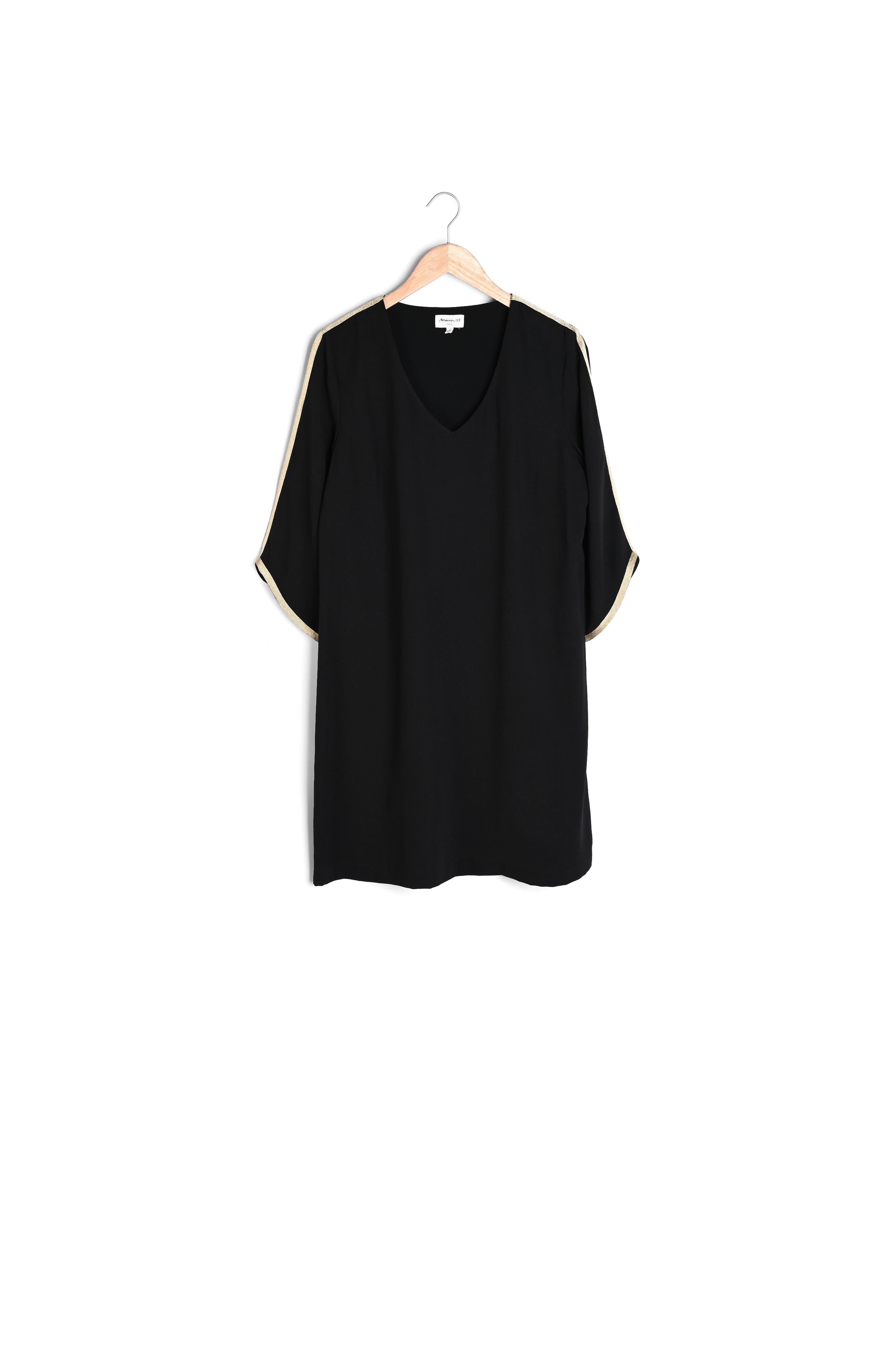 Robe en crèpe droite Clémentine Faume - seconde main