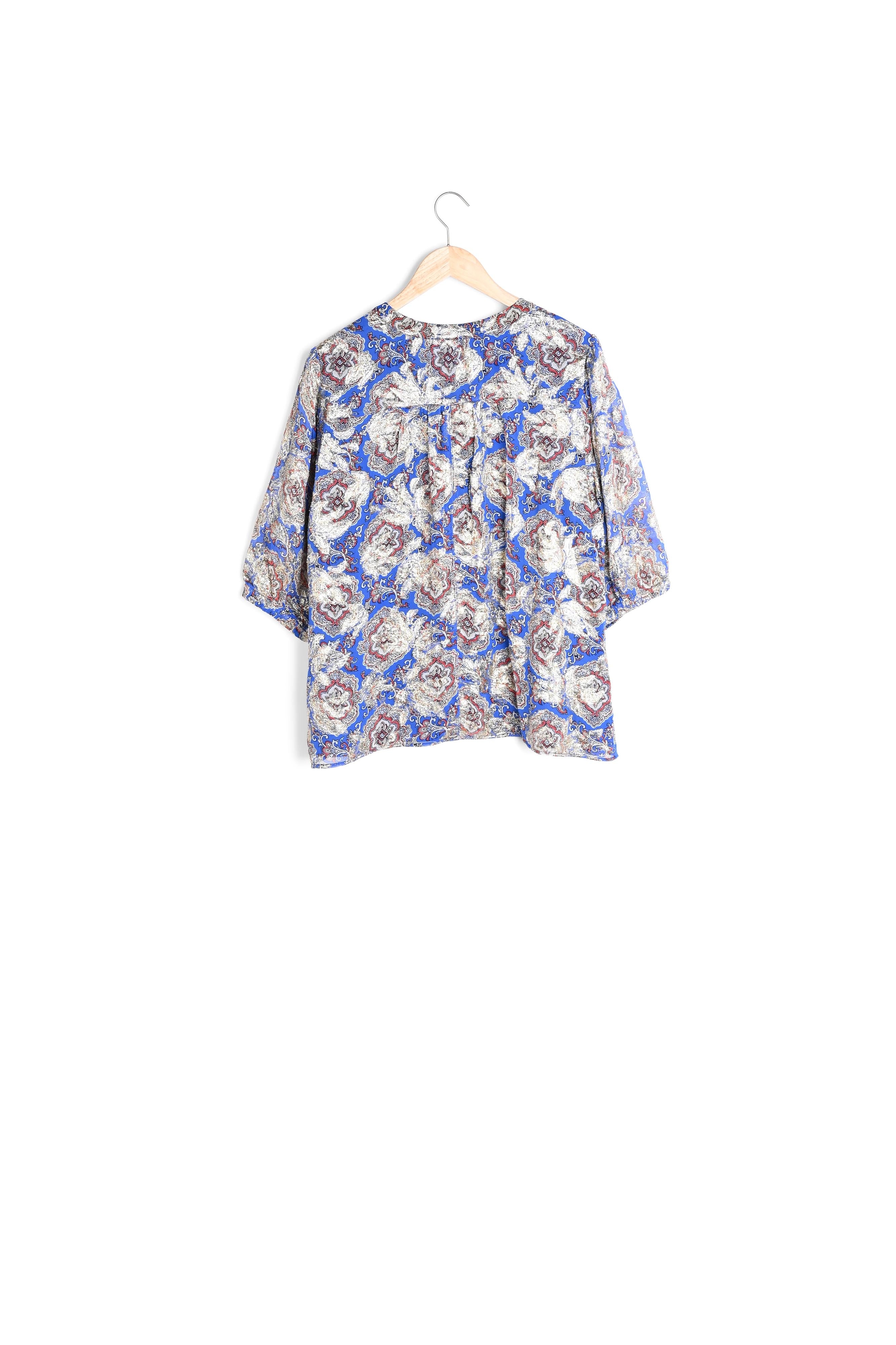 Blouse imprimée Tissia Faume - seconde main