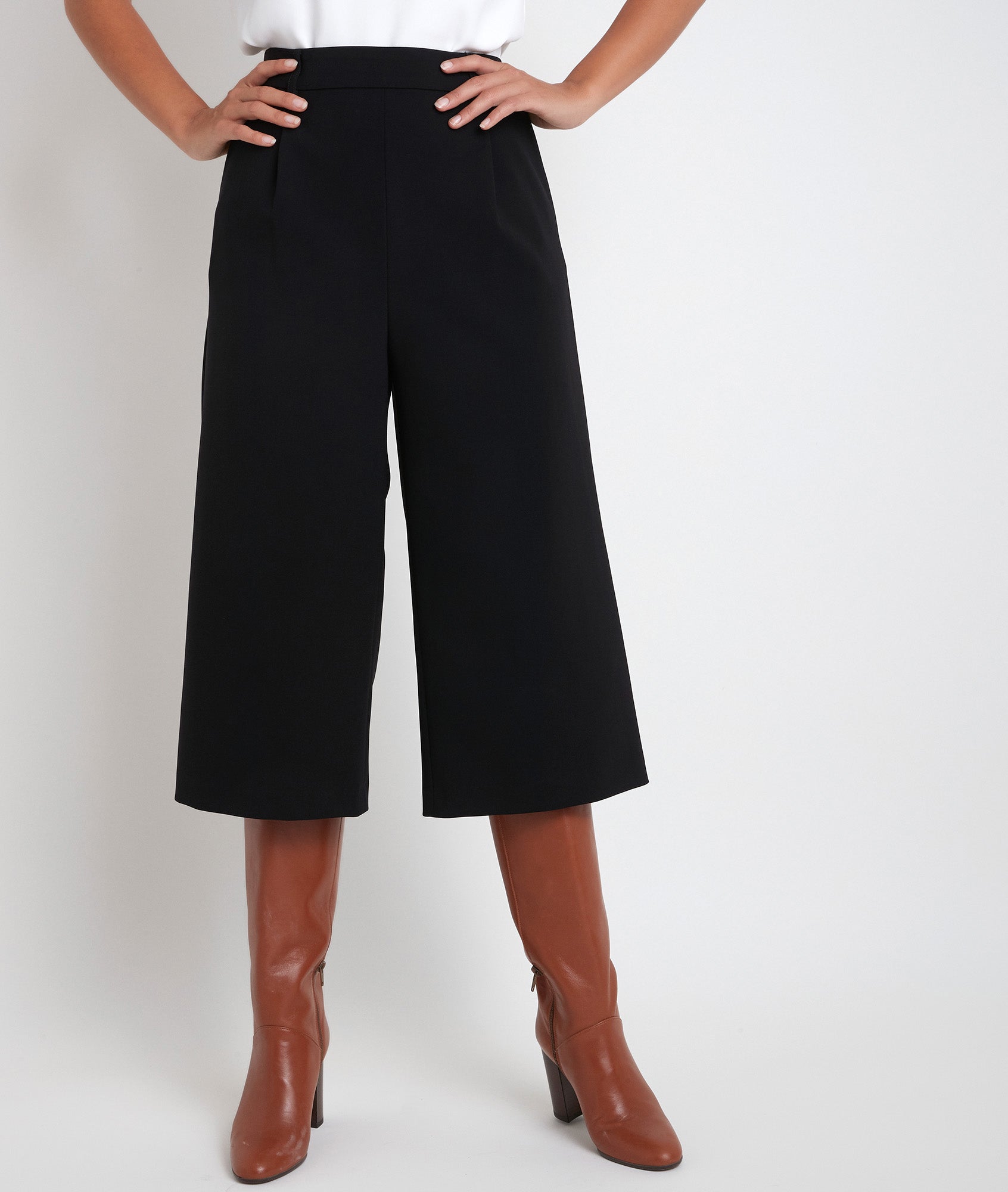 Jupe-culotte en microfibre Malory Faume - seconde main