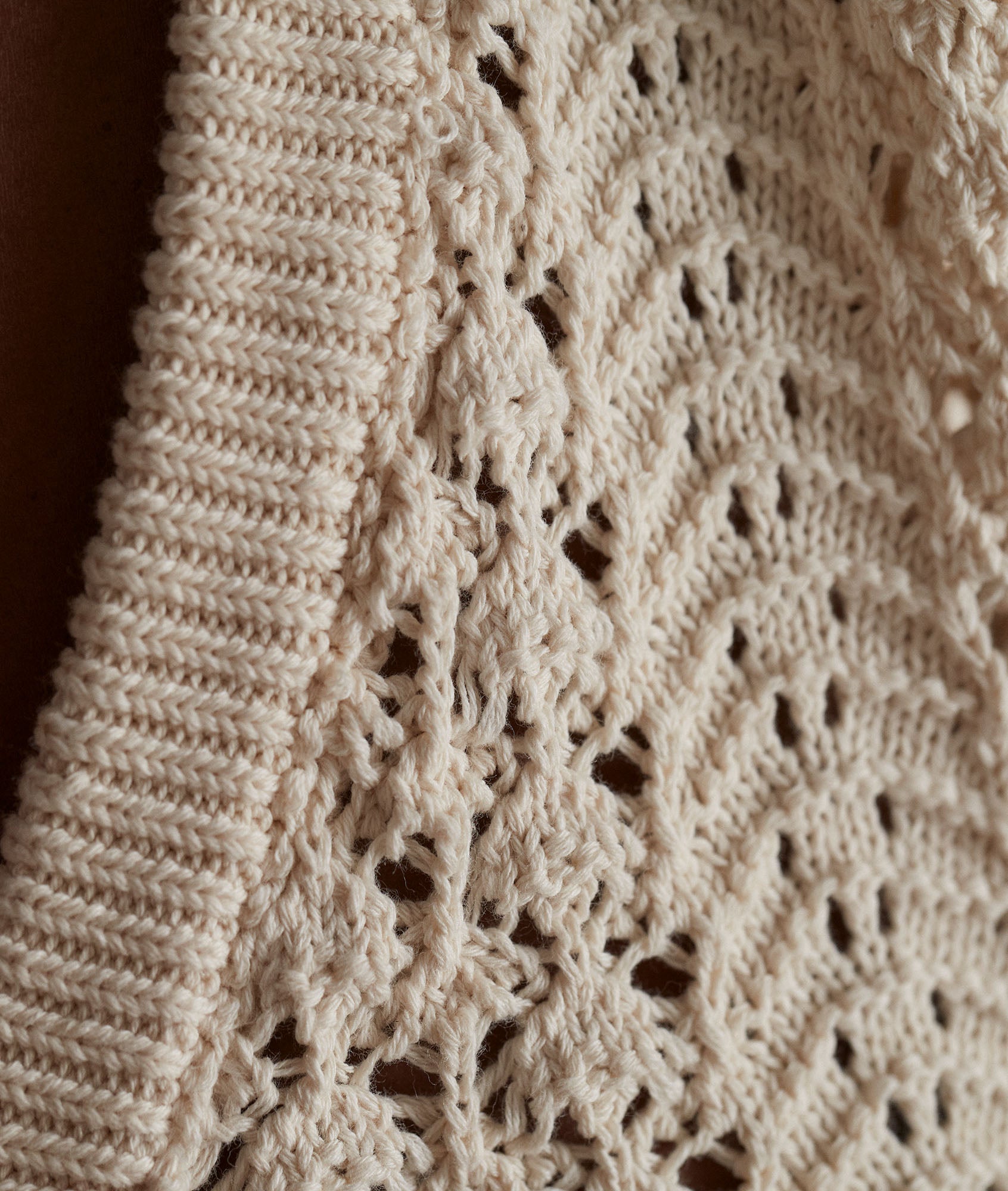 Top en crochet Mambo Faume - seconde main