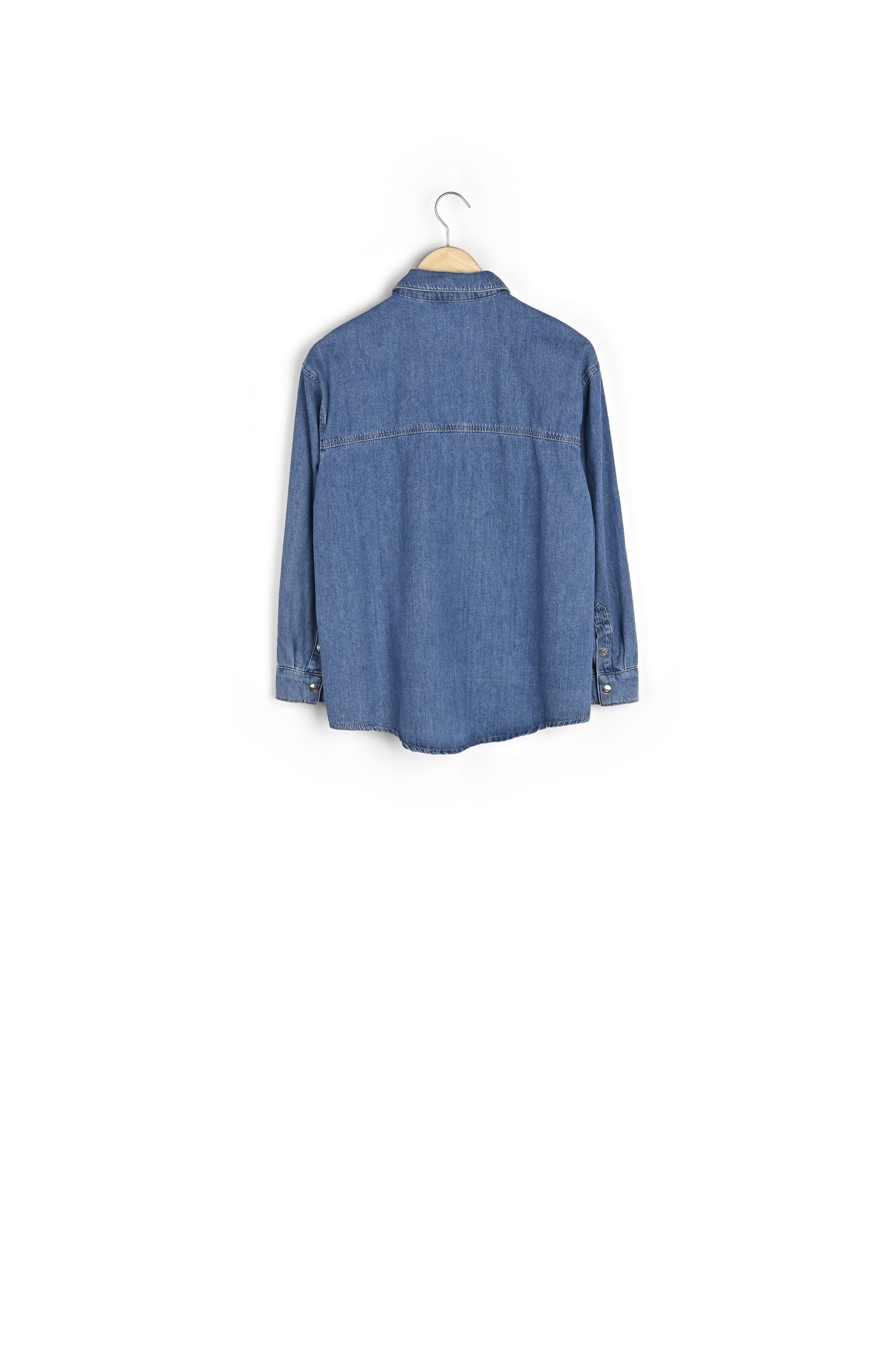 Chemise en denim brut Arlene Faume - seconde main