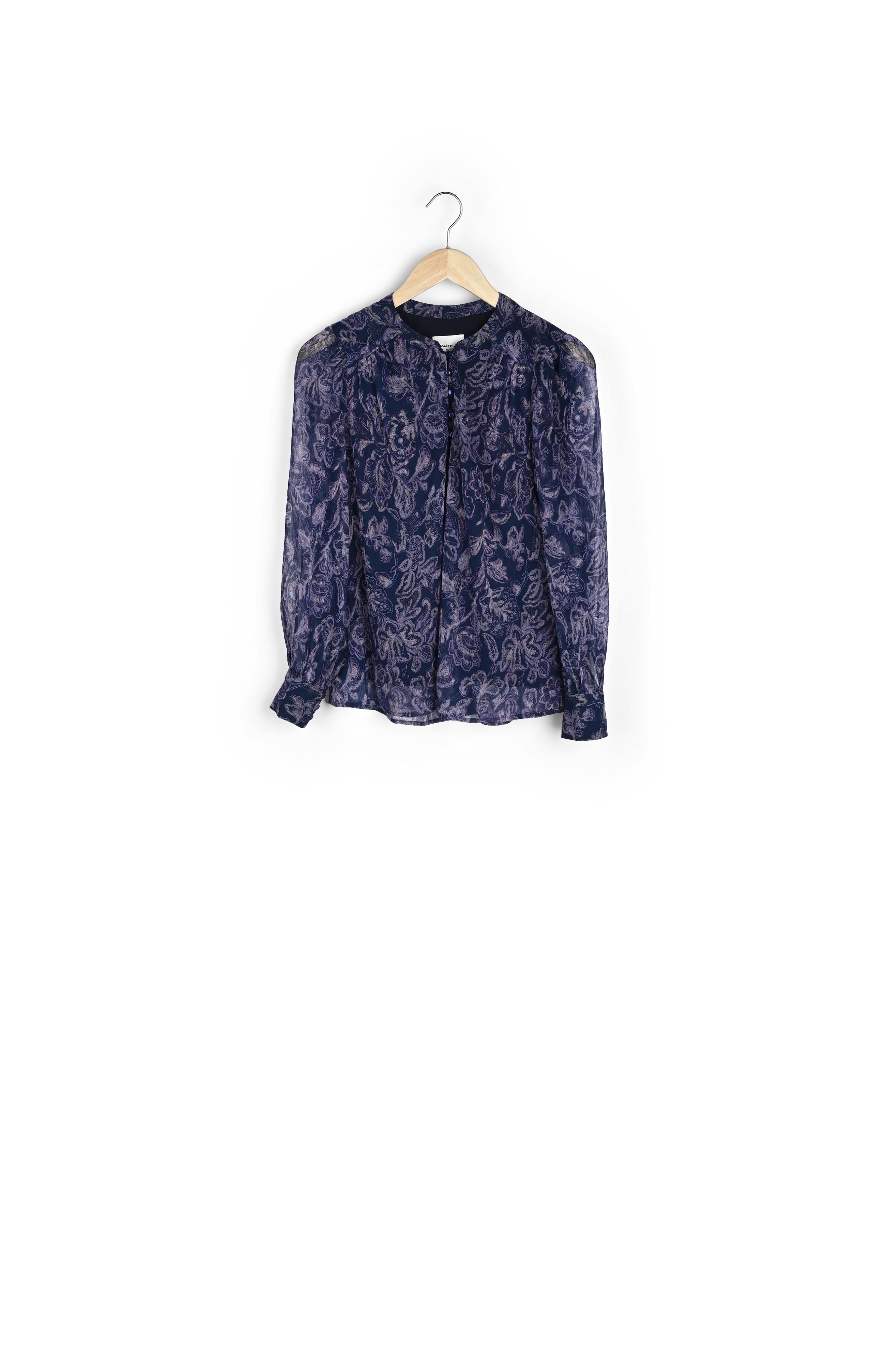 Blouse imprimé fleuri Tunon Faume - seconde main
