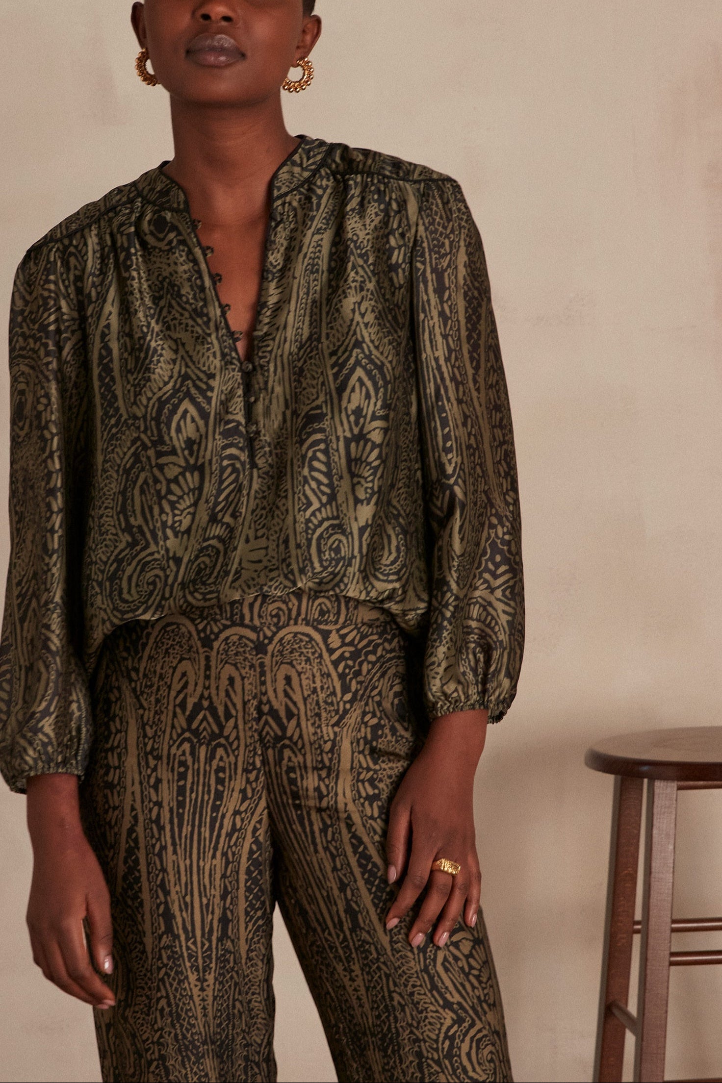 Blouse Tima Faume - seconde main