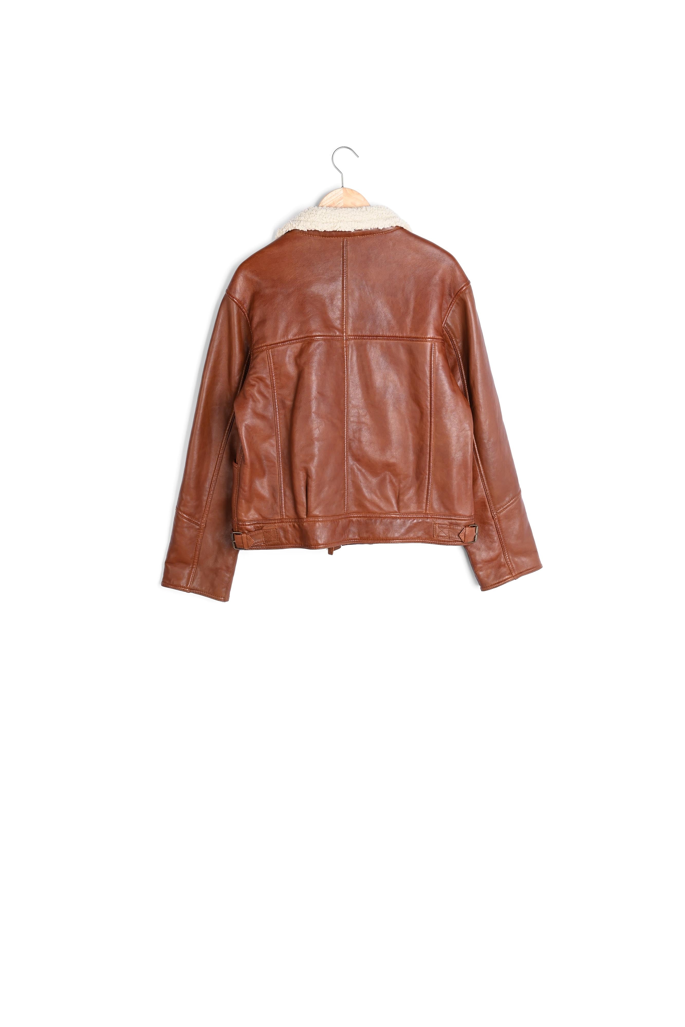 Bombardier en cuir FOLIO Faume - seconde main