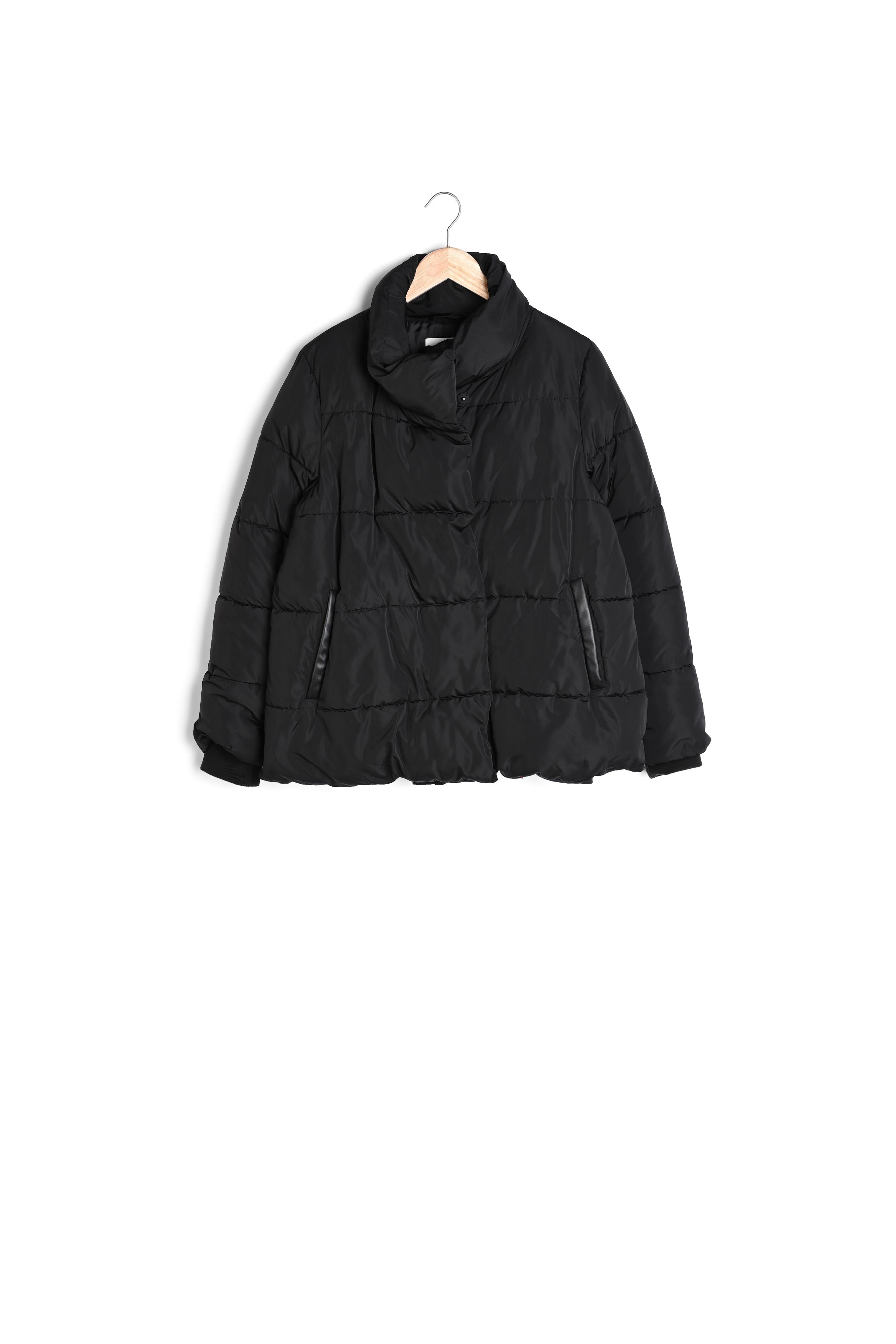 Doudoune courte noire Laure Faume - seconde main