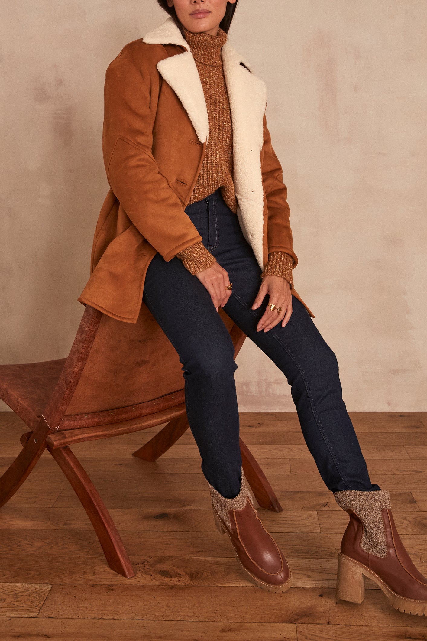 Manteau droit FABULOUS Faume - seconde main