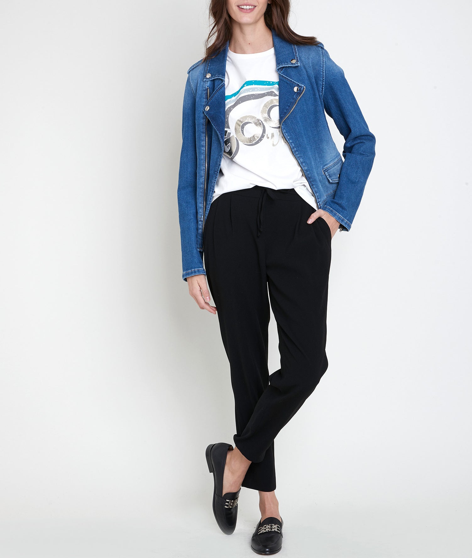 Perfecto en coton biologique Tommy Faume - seconde main